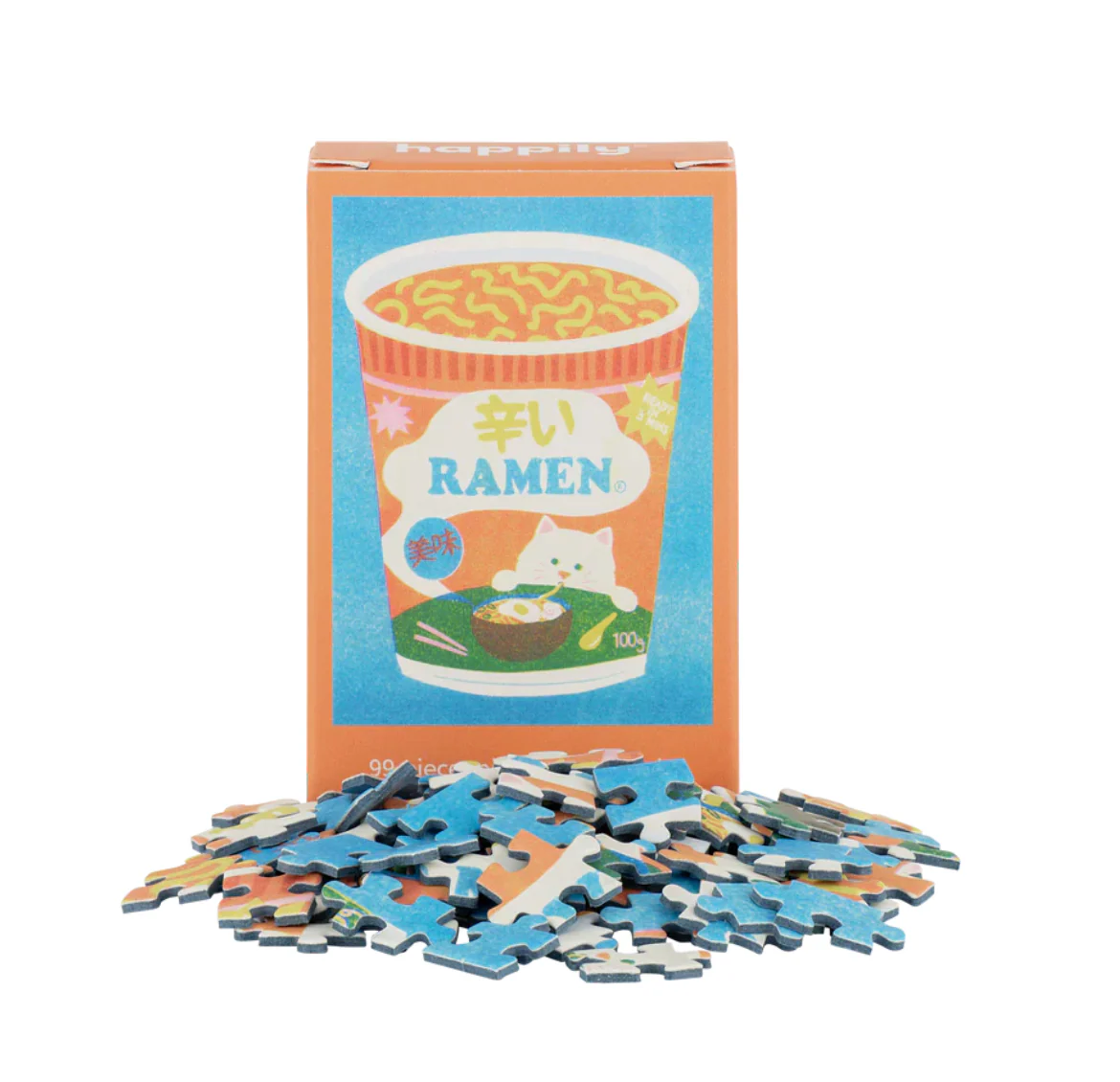 Ramen - 99 Piece Mini Jigsaw Puzzle
