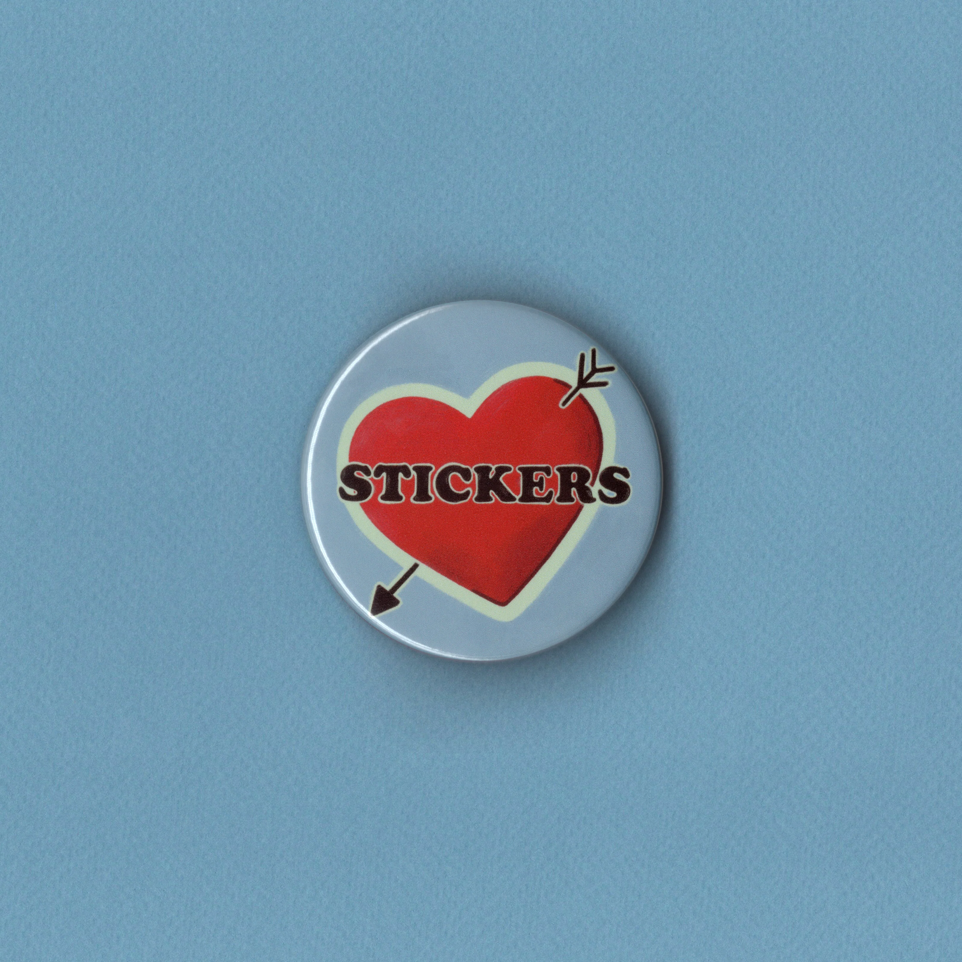 <3 Stickers Badge