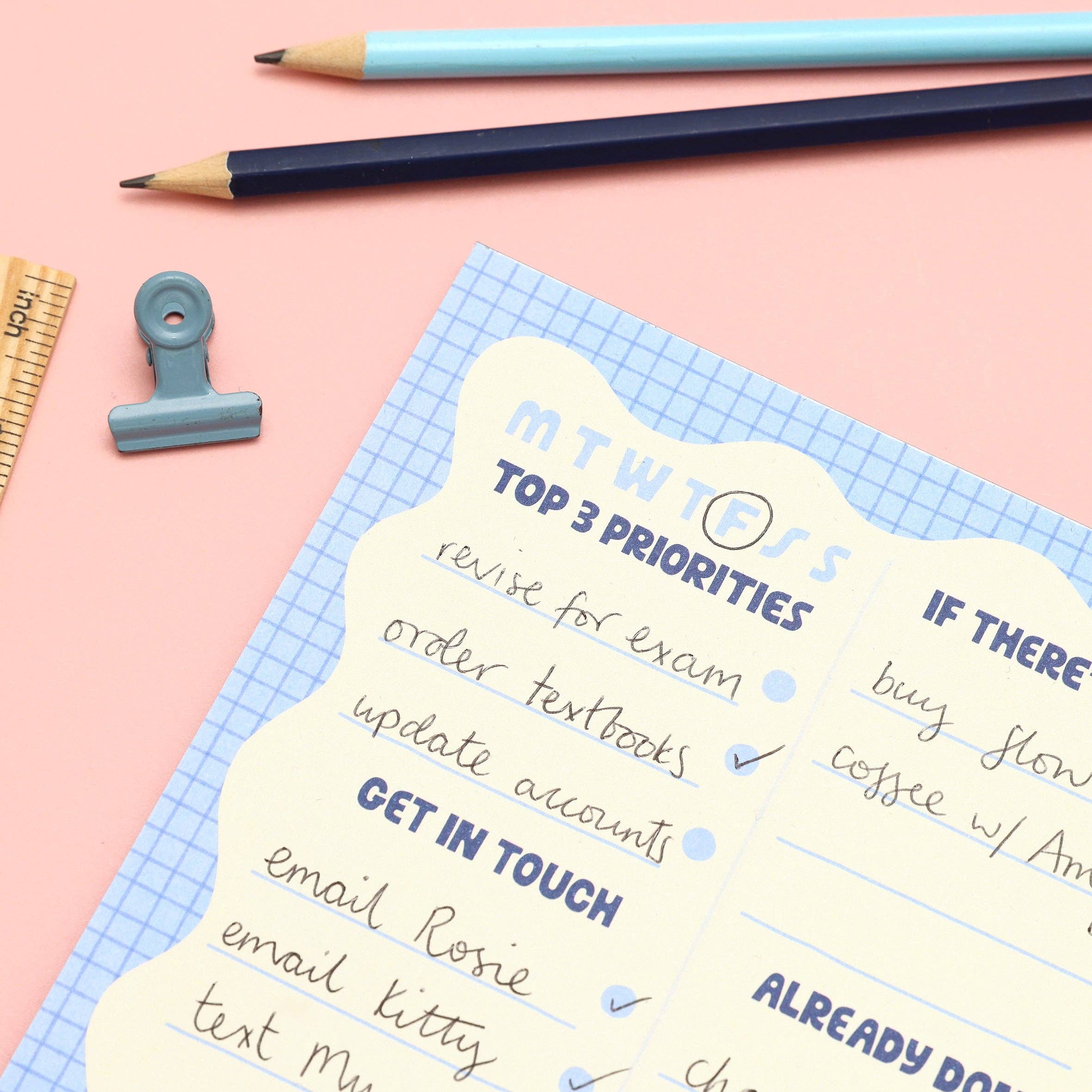 A5 Notepad - Wiggle Day Planner - Image 2