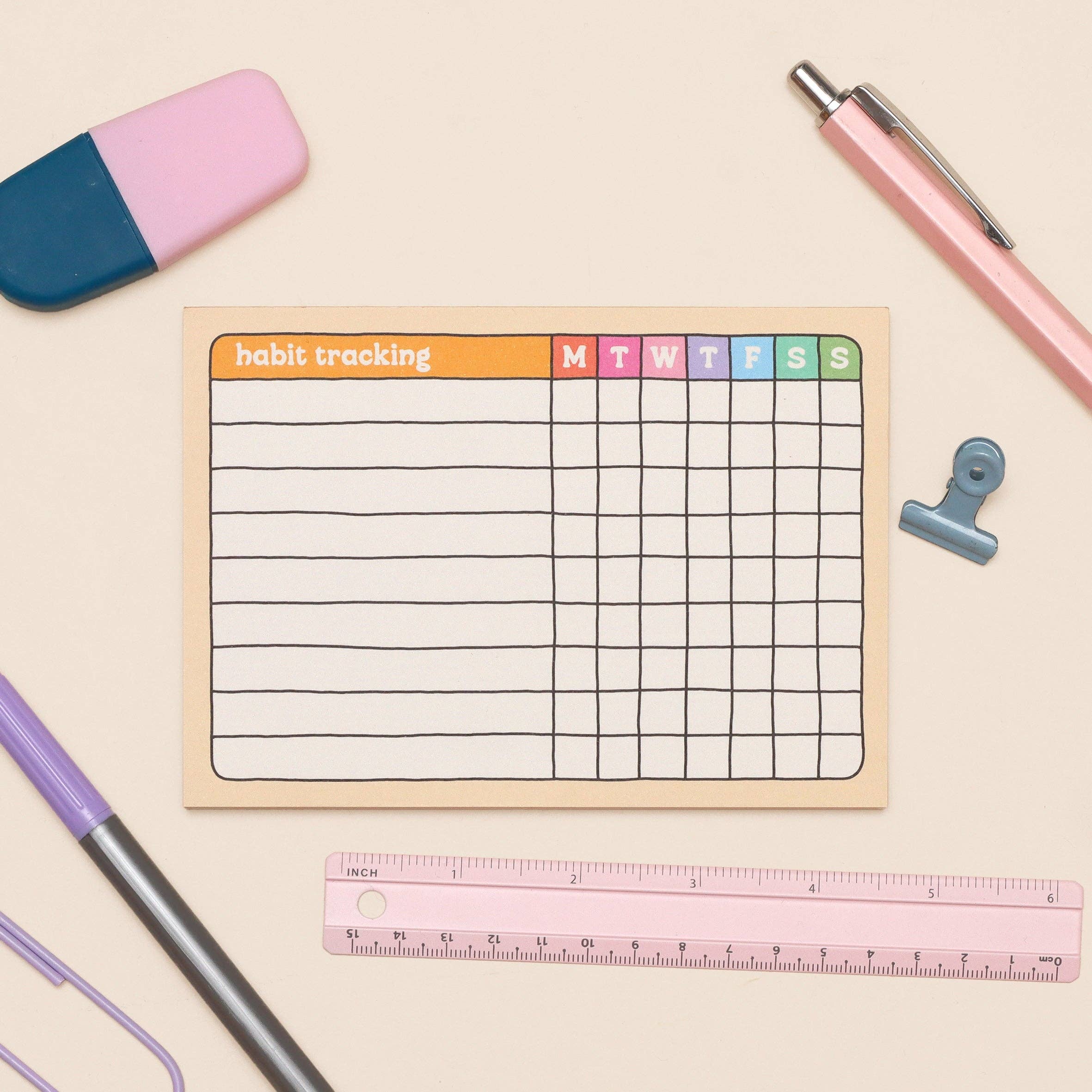 A6 Habit Tracker Notepad - Image 2