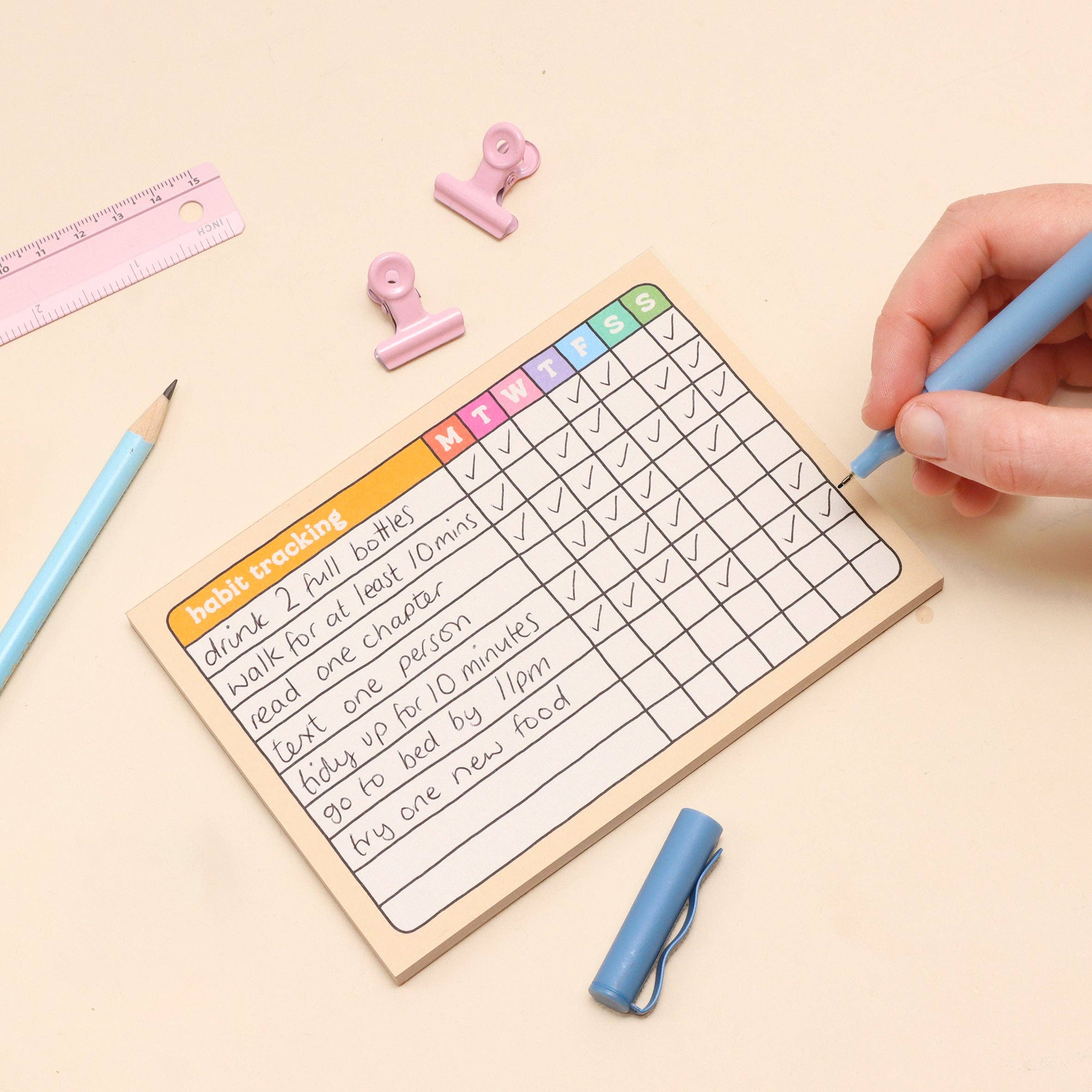A6 Habit Tracker Notepad - Image 6