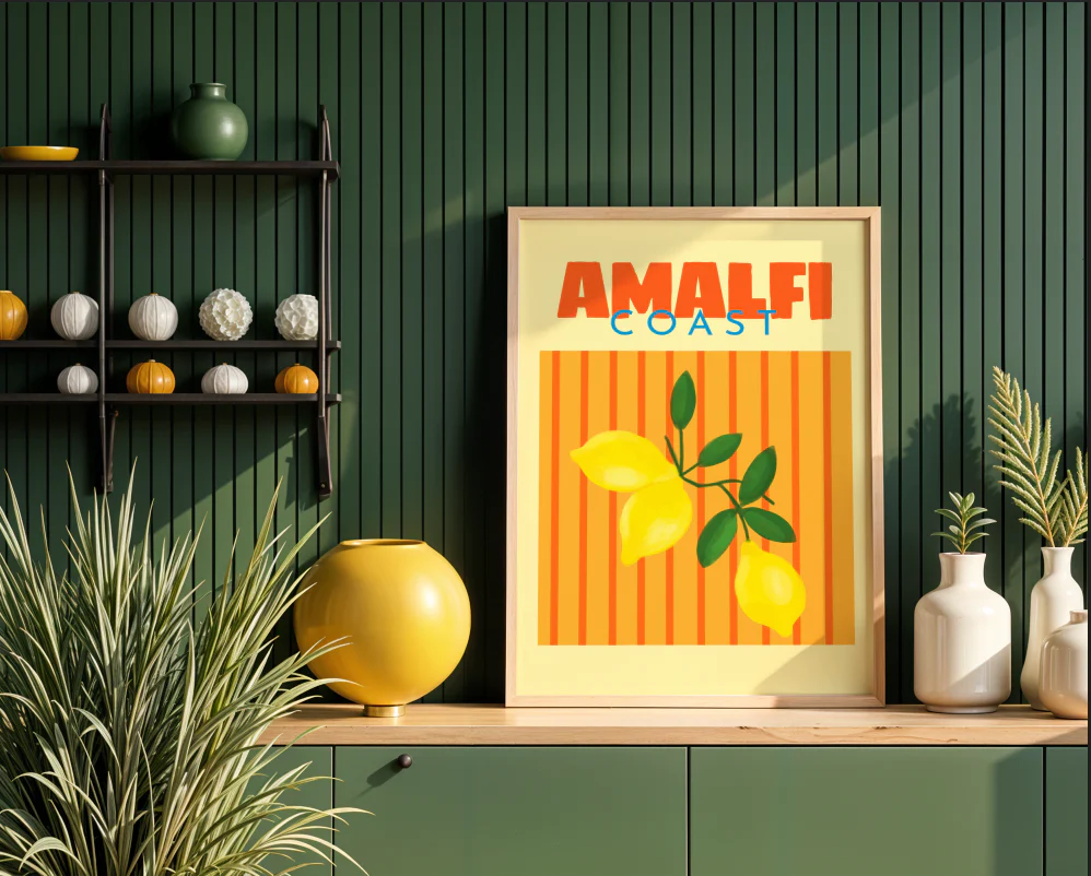 Amalfi Coast Art Print