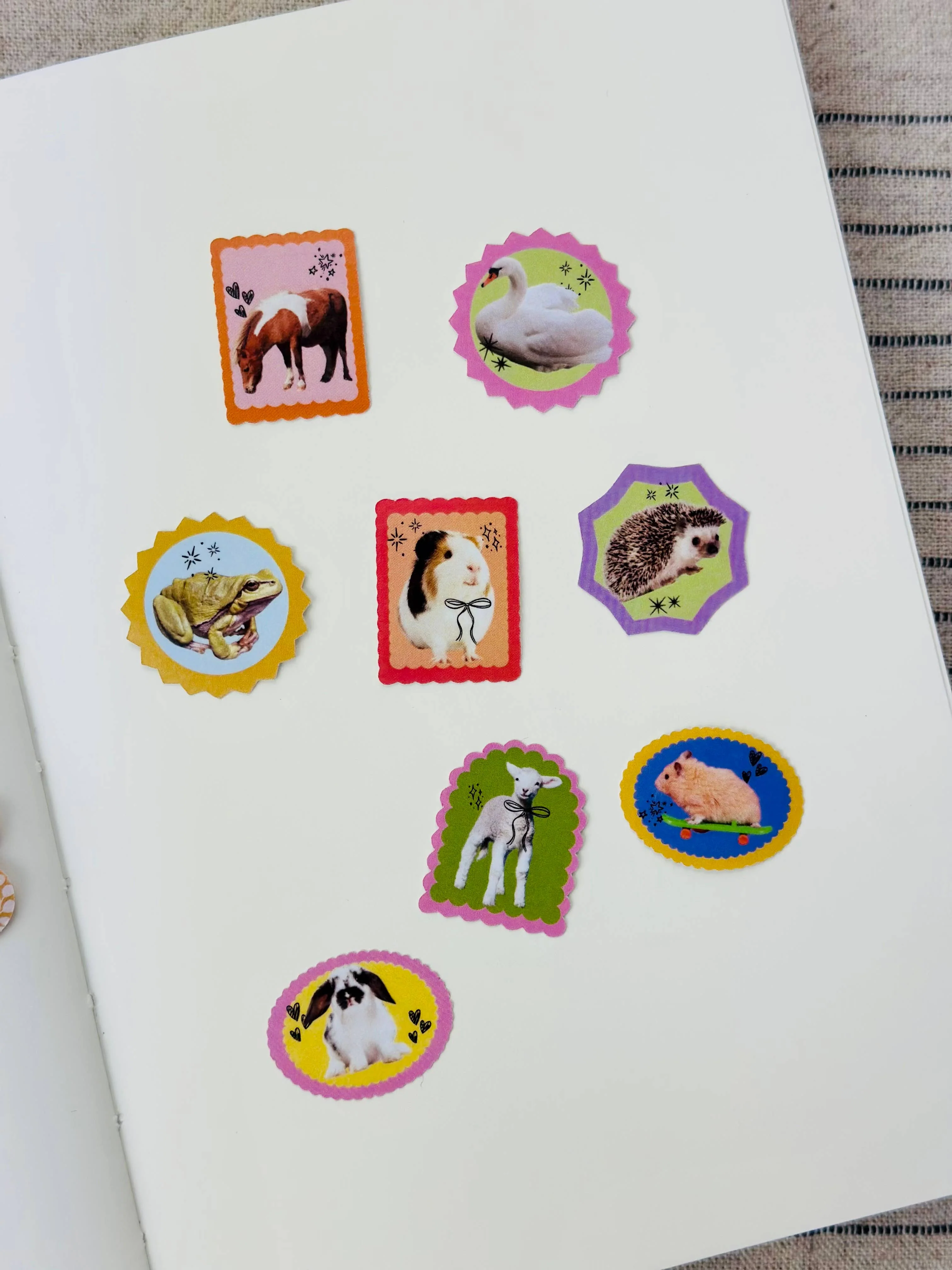 Animal Washi Flake Stickers - Image 2
