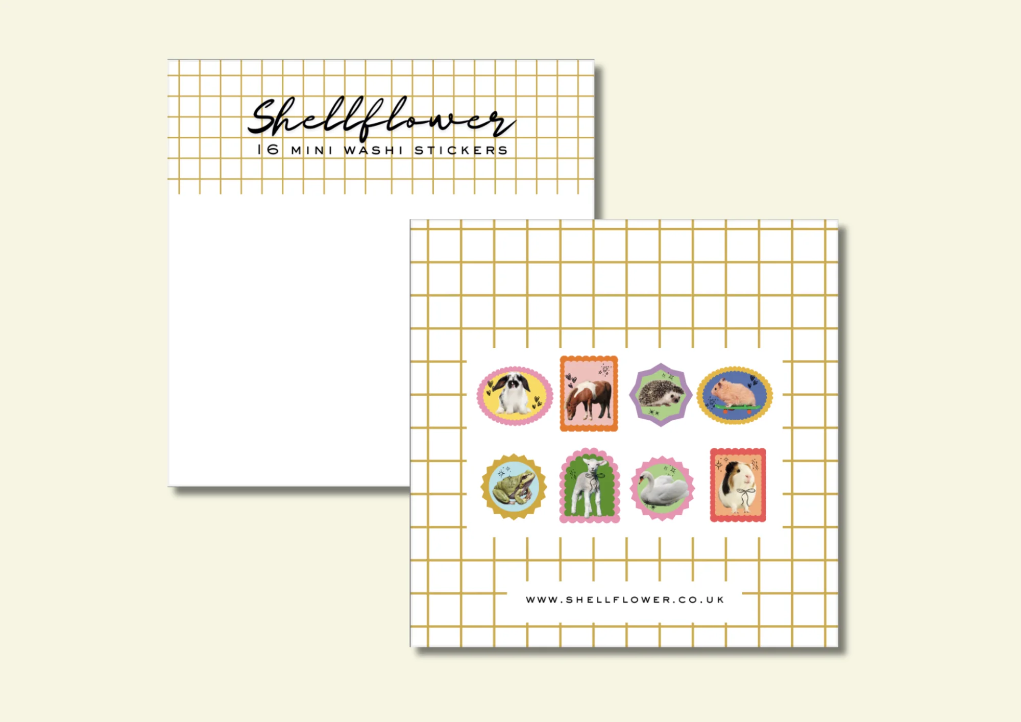 Animal Washi Flake Stickers - Image 5