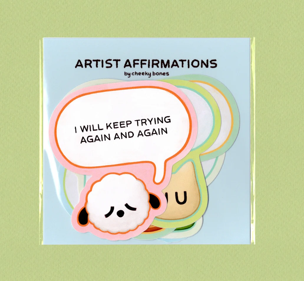 Artist Affirmation Sticker Pack