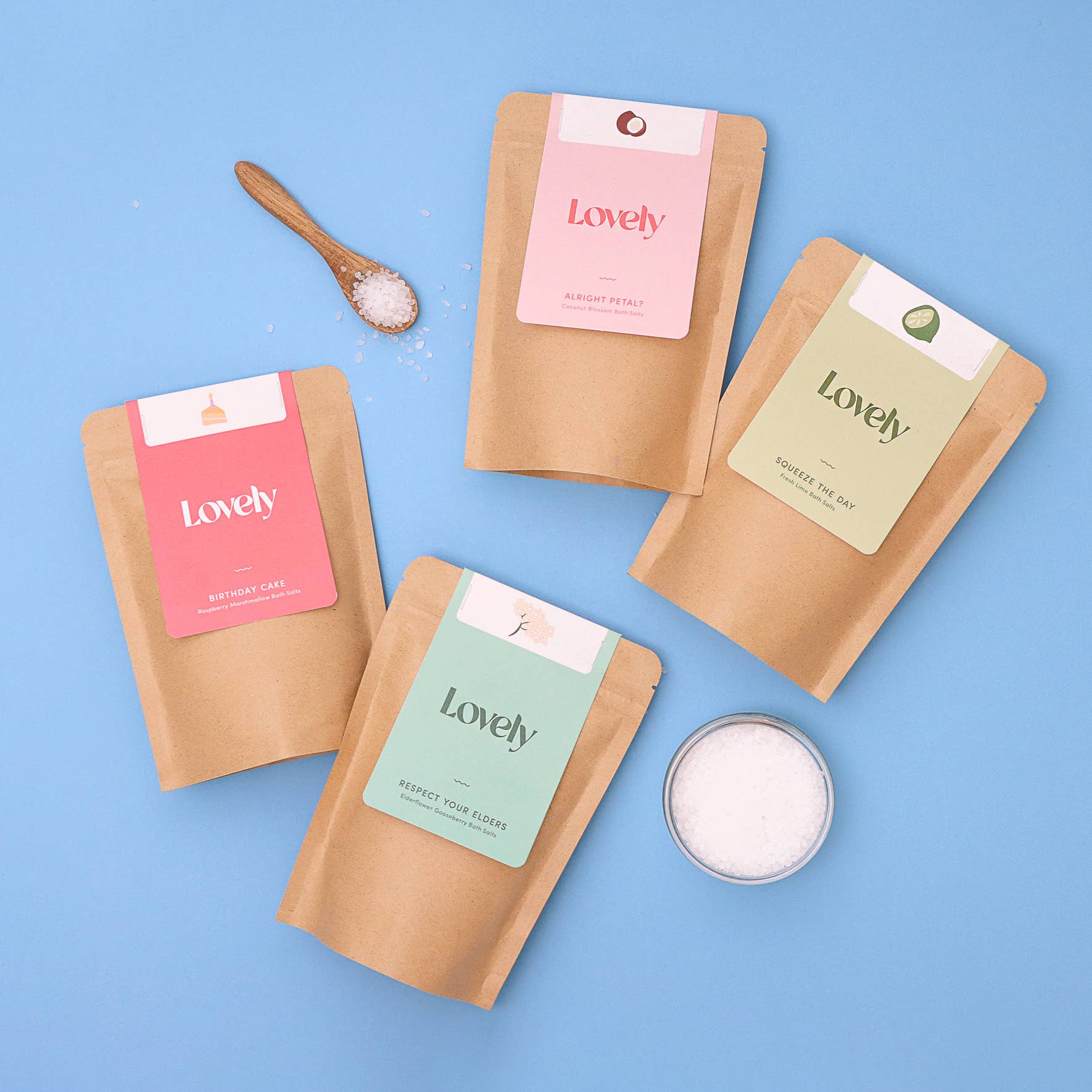 Bath Salts - Alright Petal? - Coconut Blossom - Image 3