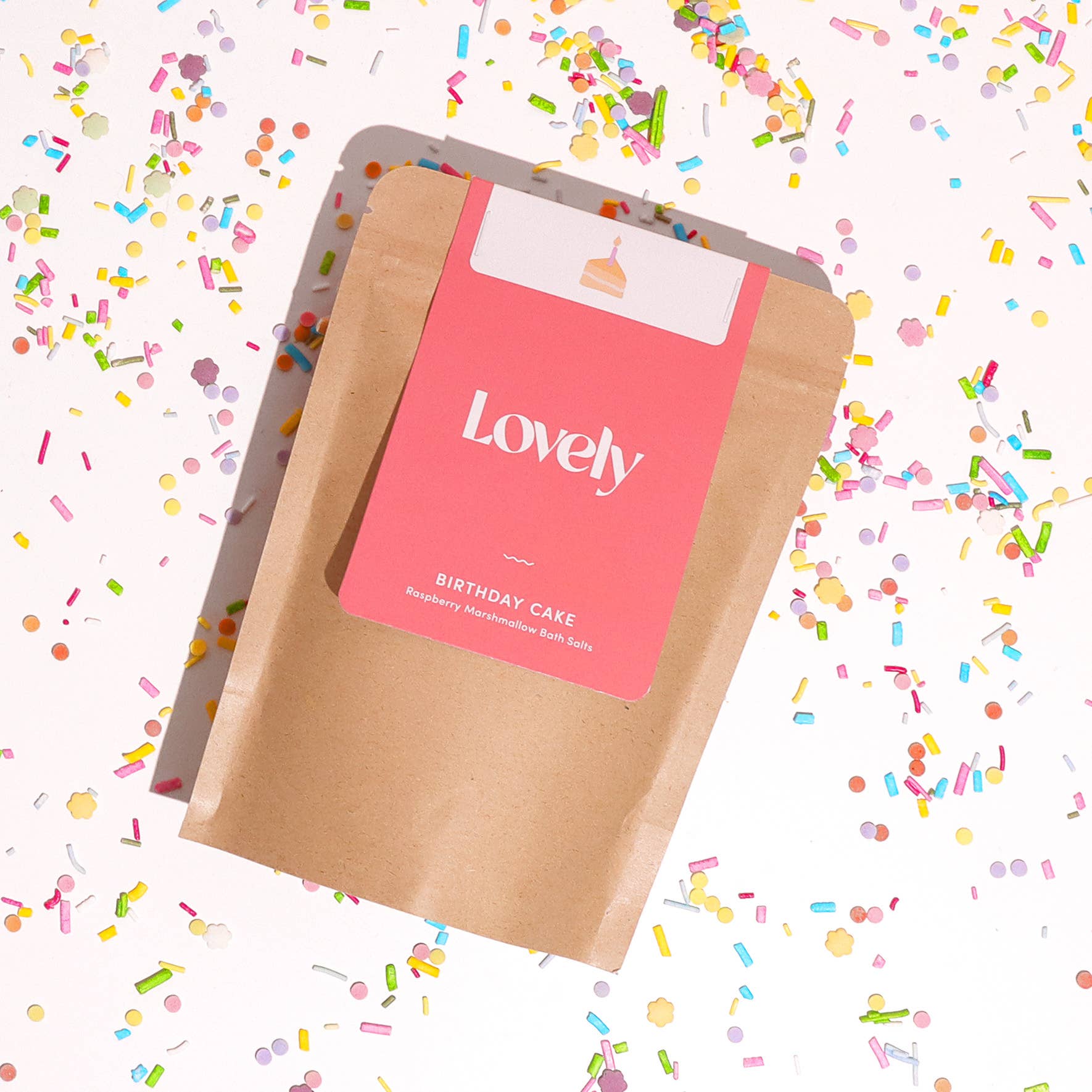 Bath Salts - Birthday Cake - Raspberry Marshmallow - Image 2