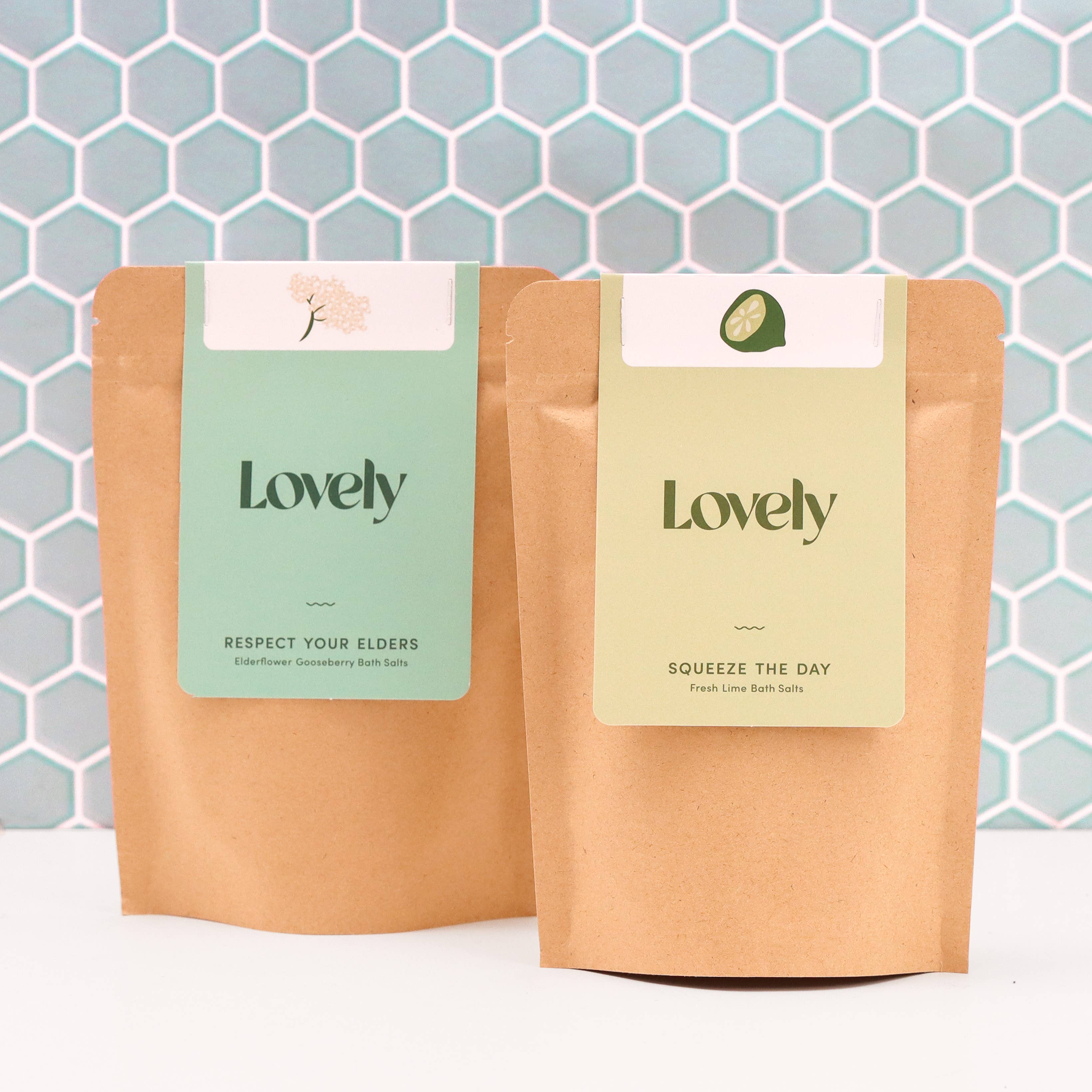Bath Salts - Respect Your Elders -Elderflower and Gooseberry - Image 4
