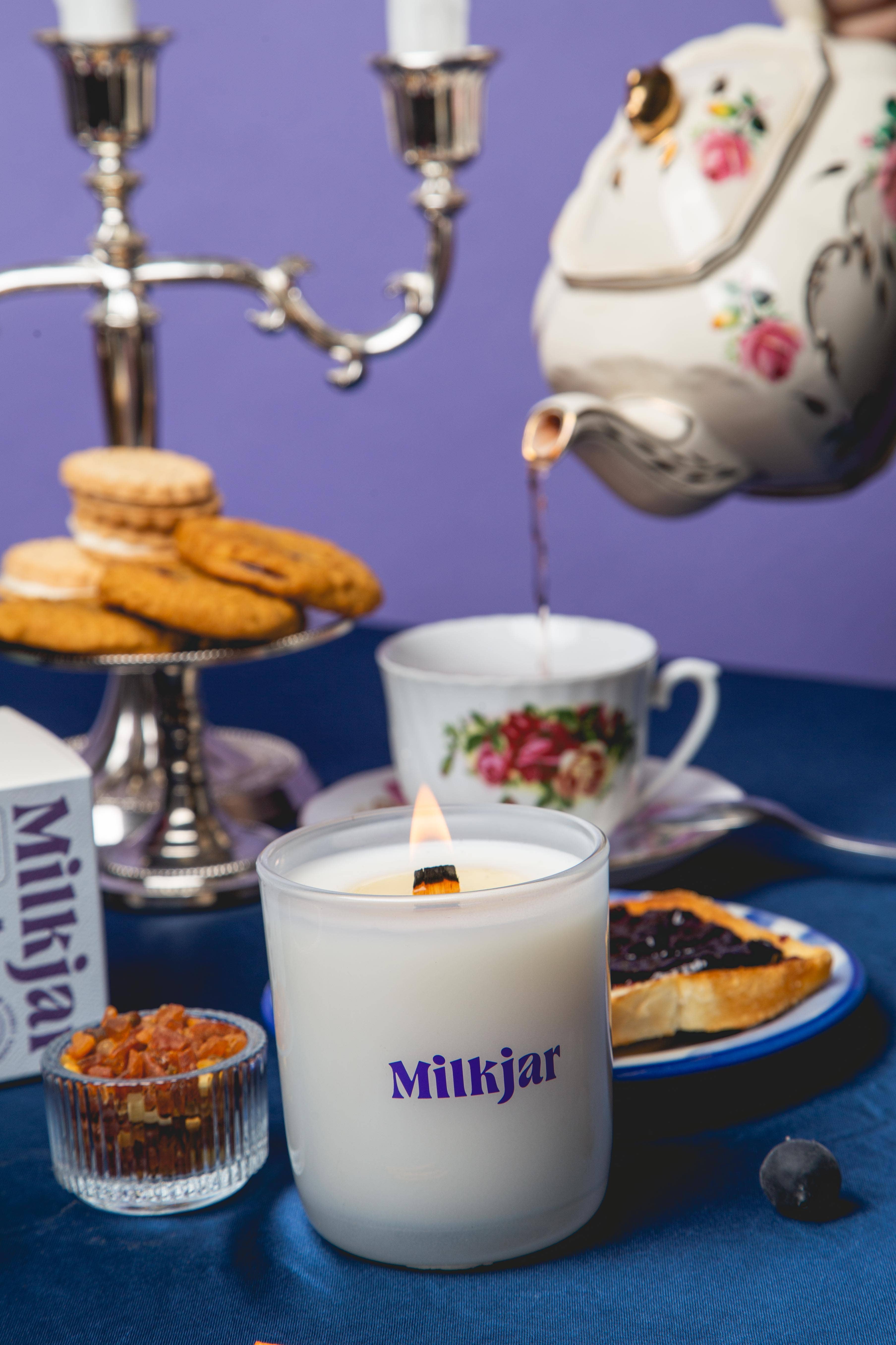 Blueberry Tea - Blueberry, Amber, Vanilla Coconut Soy Candle - Image 6
