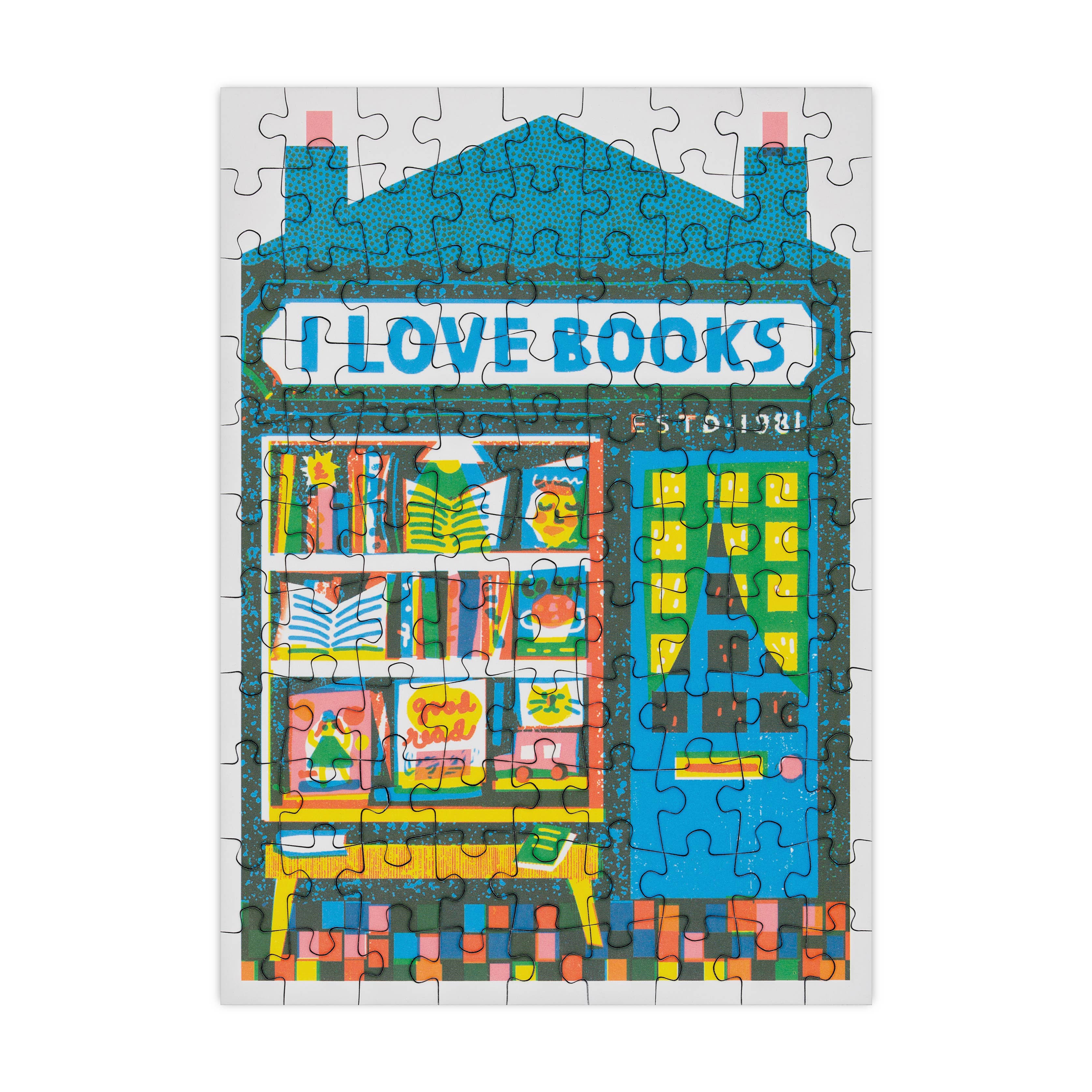 Book Shop - 99 Piece Mini Jigsaw Puzzle - Image 2
