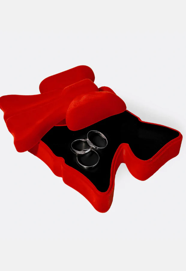 Bow Storage Box Red - Image 4