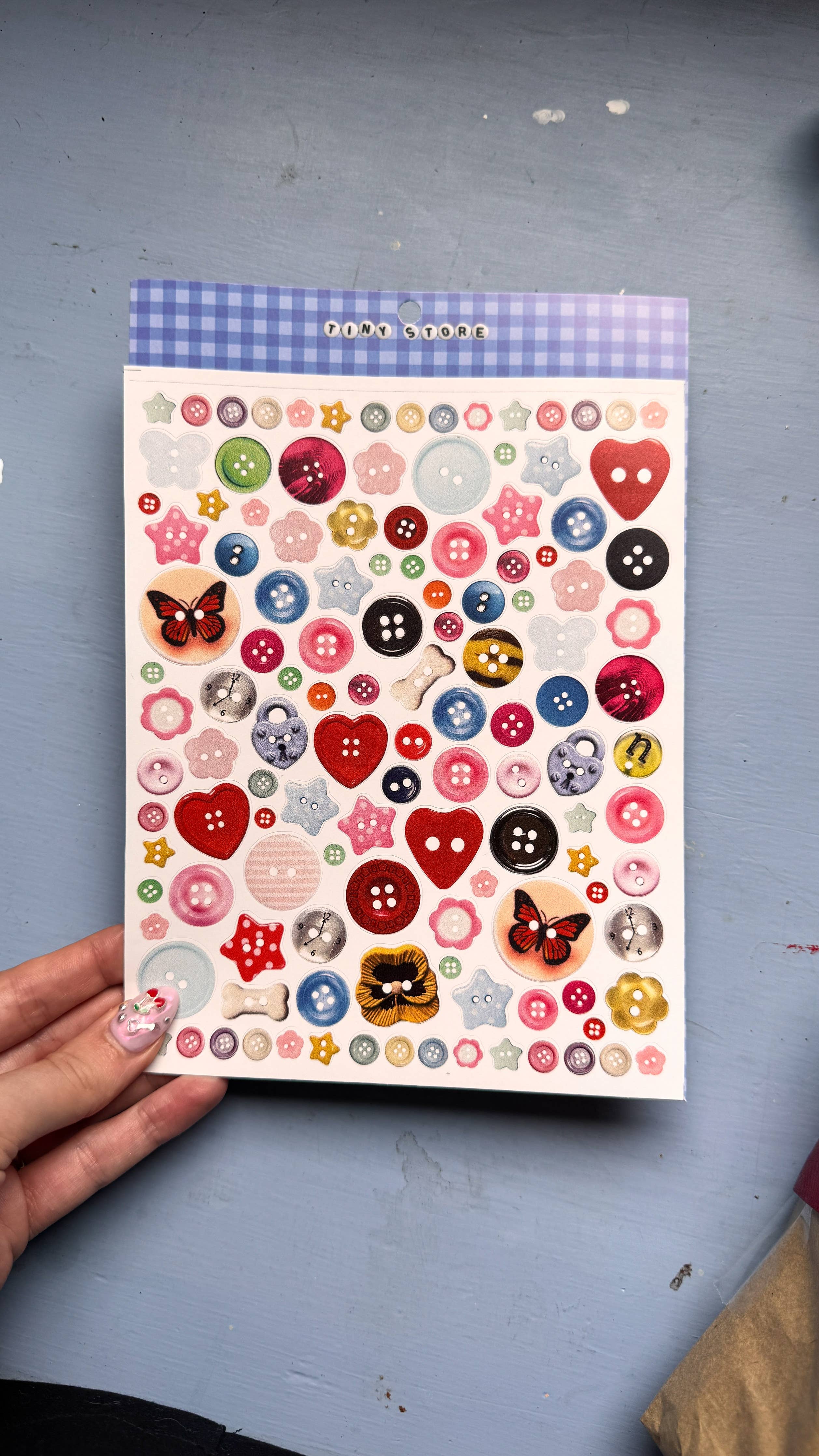 Button Stickers
