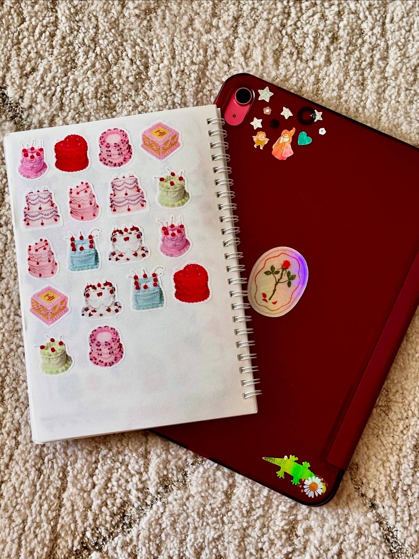 Cakes Washi Flake Stickers - Image 3