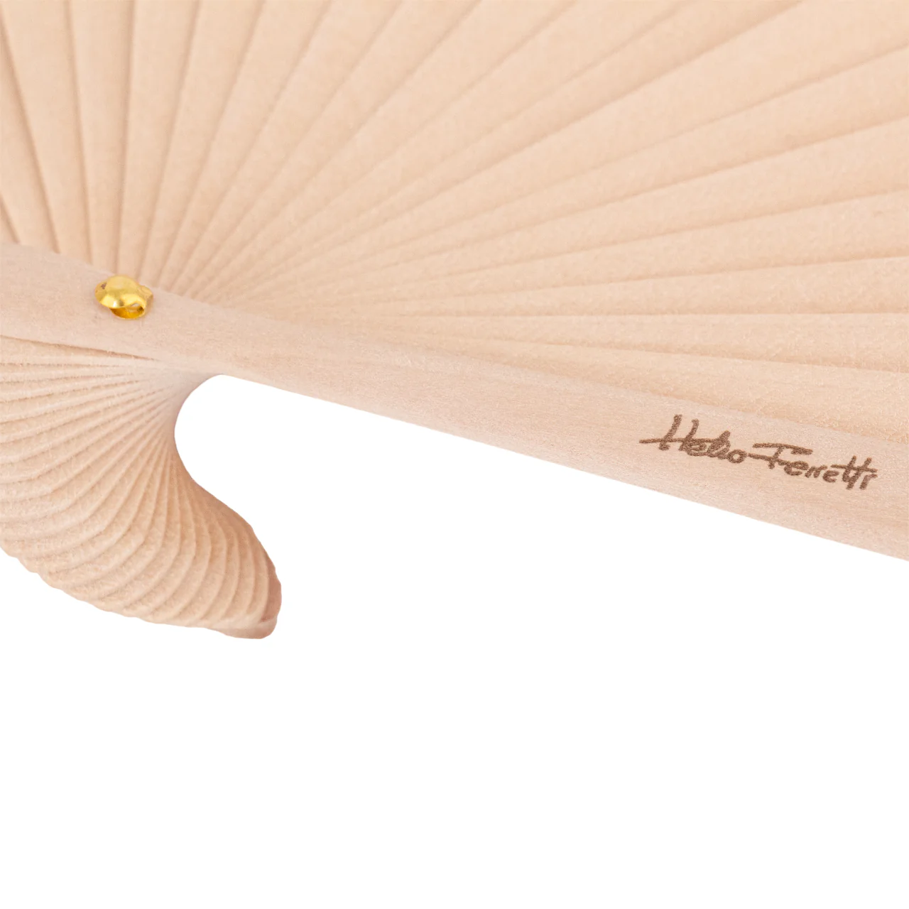 Citrus Yellow Hand Fan - Image 4