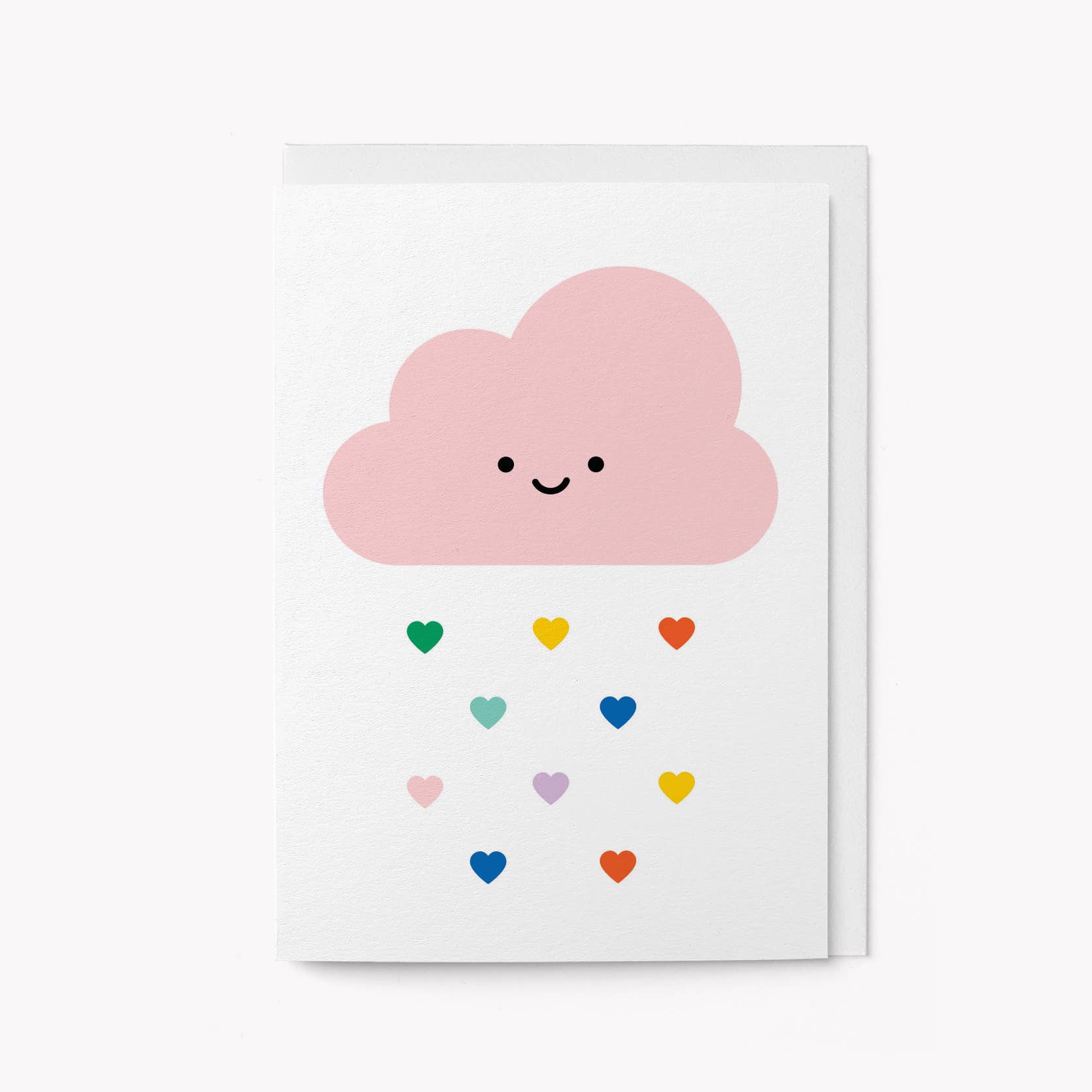 Cloud hearts - Greeting Card