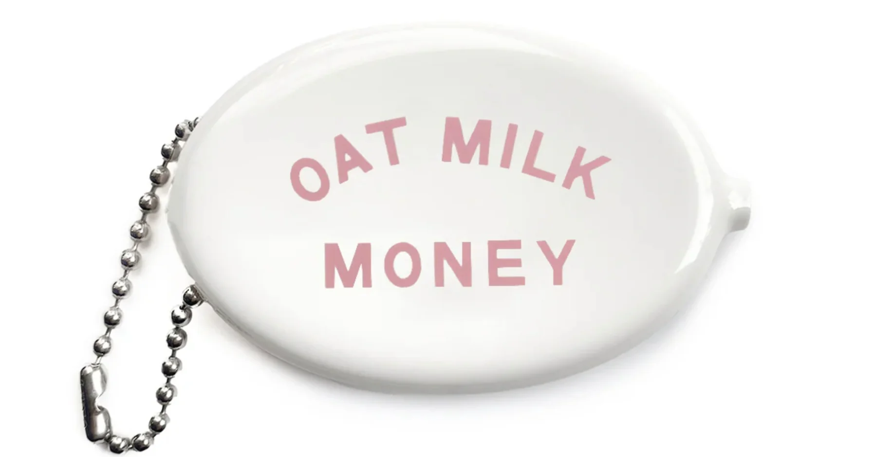 Coin Pouch - Oat Milk Money