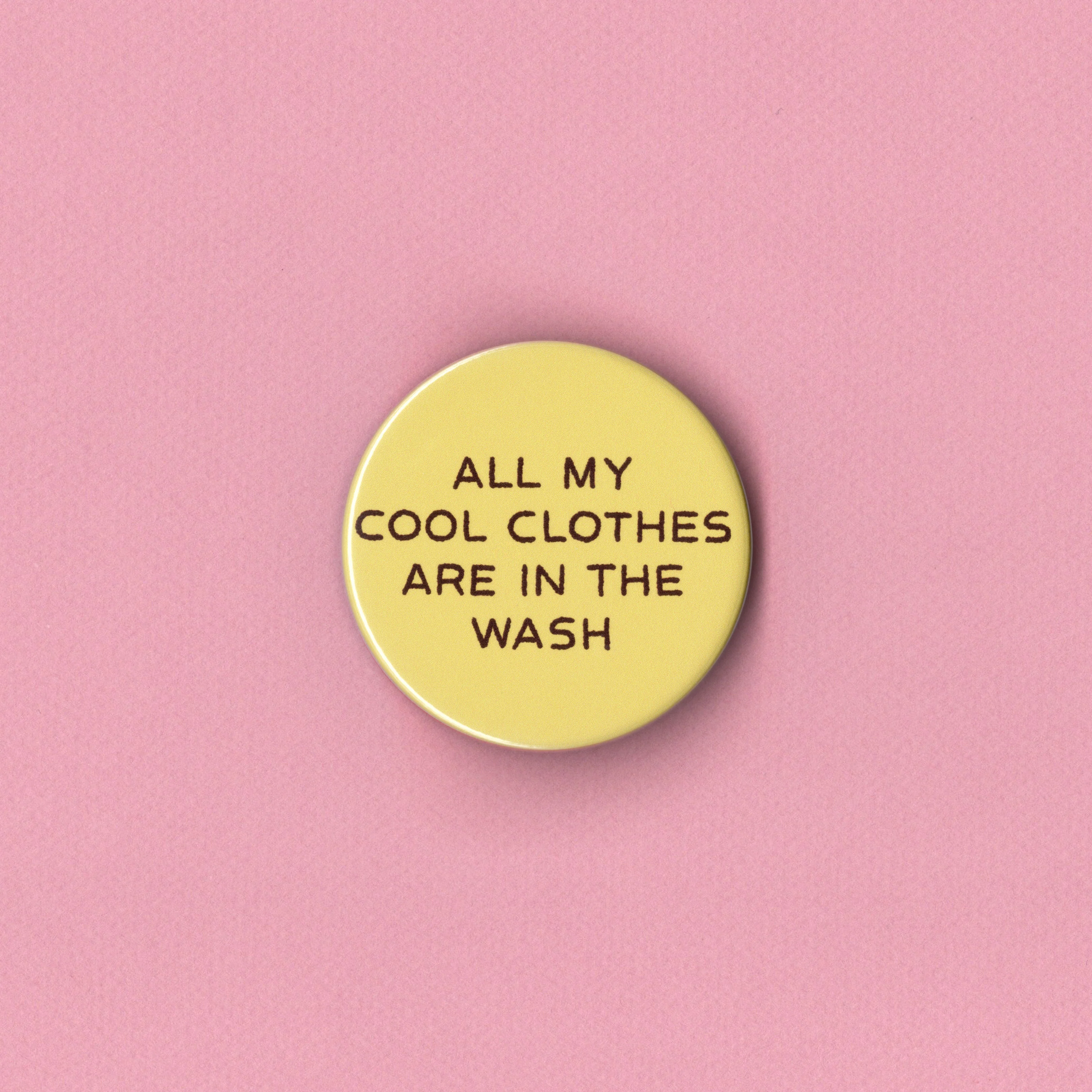 Cool Clothes In The Wash Badge