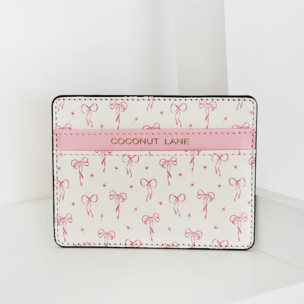 Dainty Bows Card Holder