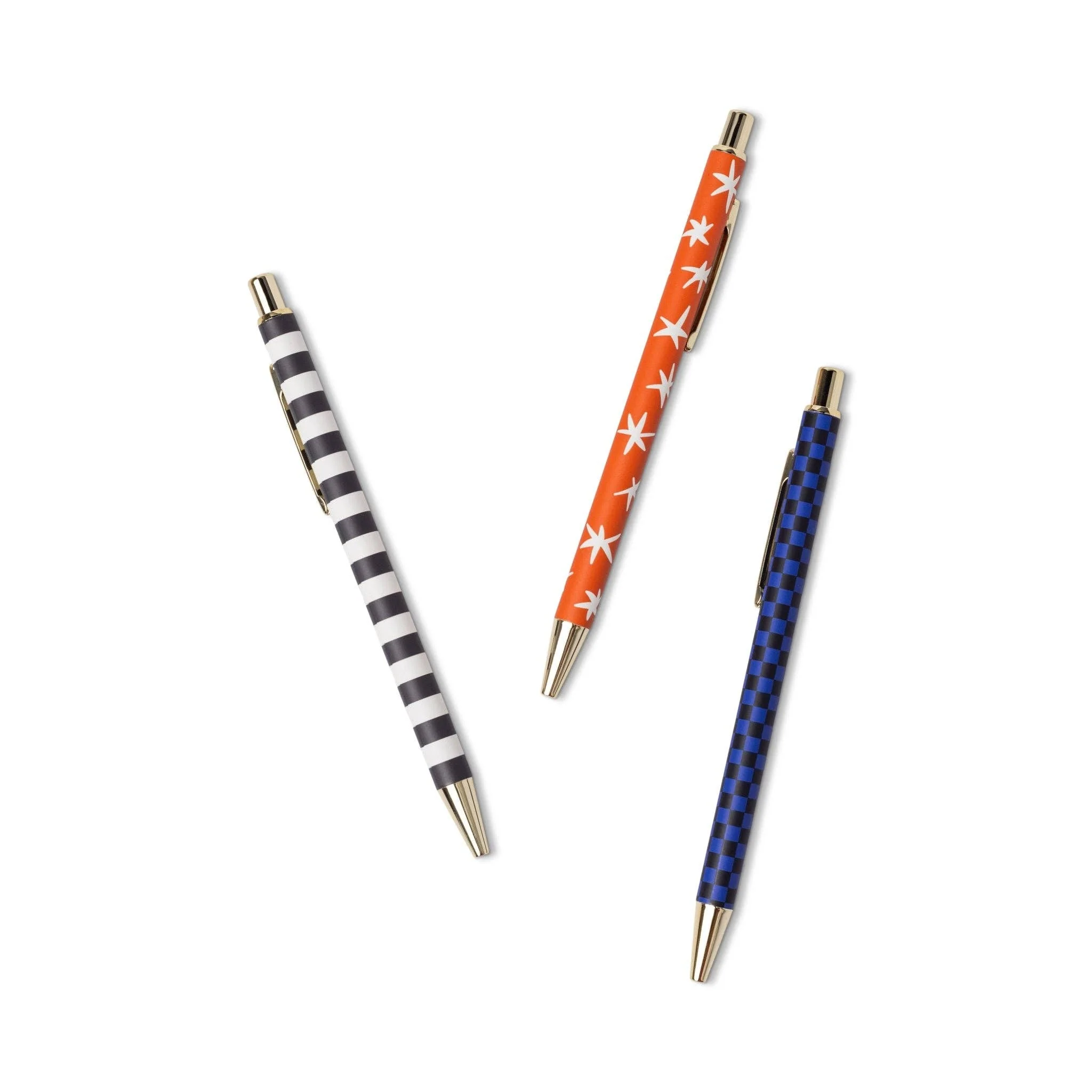 DesignWorks Ink A Dopo 3 Pen Set - Stripe, Star, Check - Image 2