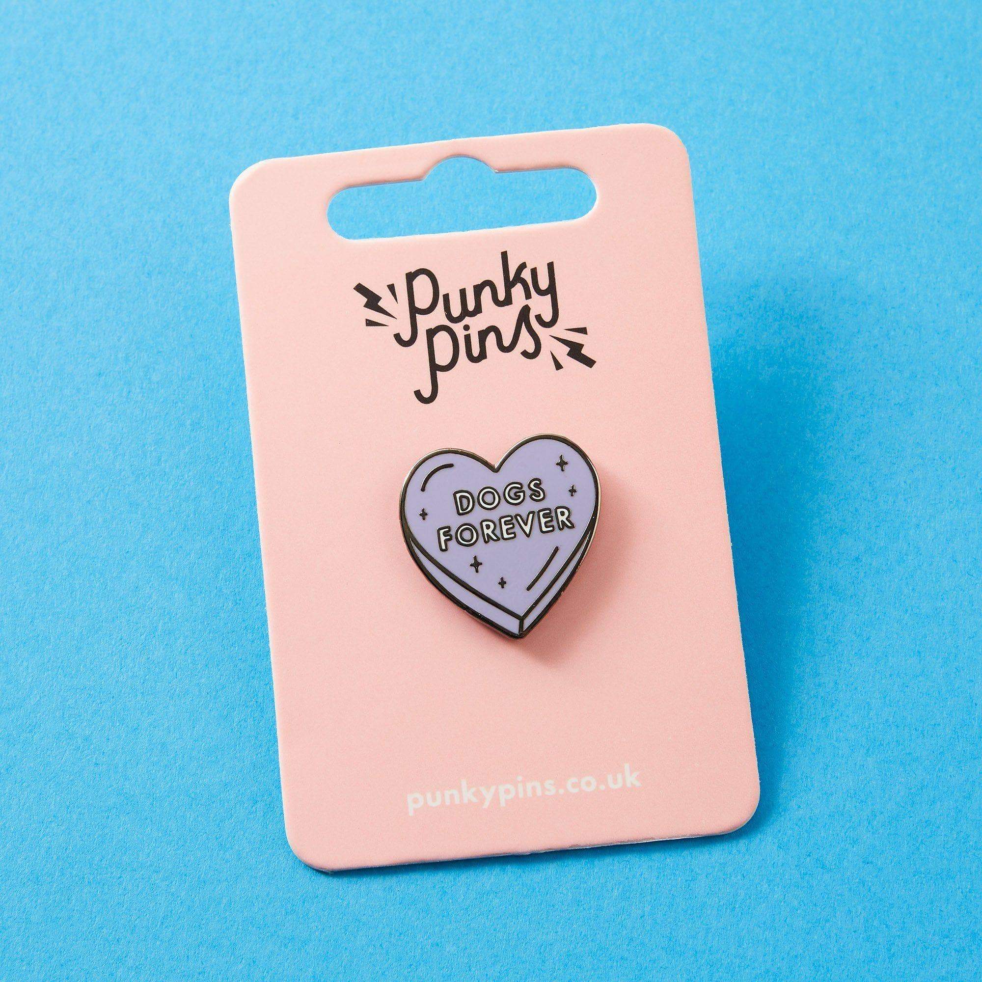 Dogs Forever Enamel Pin - Image 2