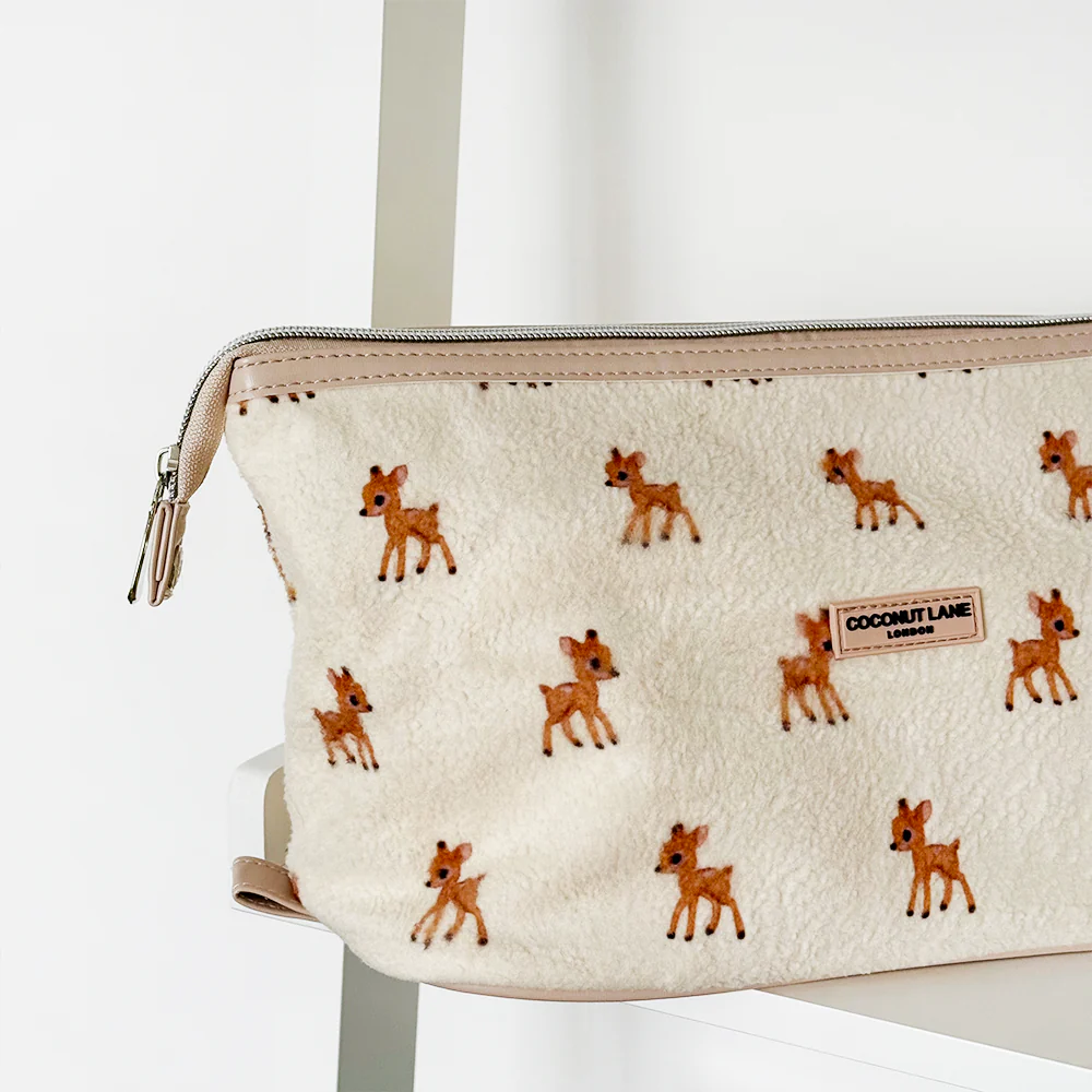 Expandable Makeup Bag - Fleecy Fawn - Image 3