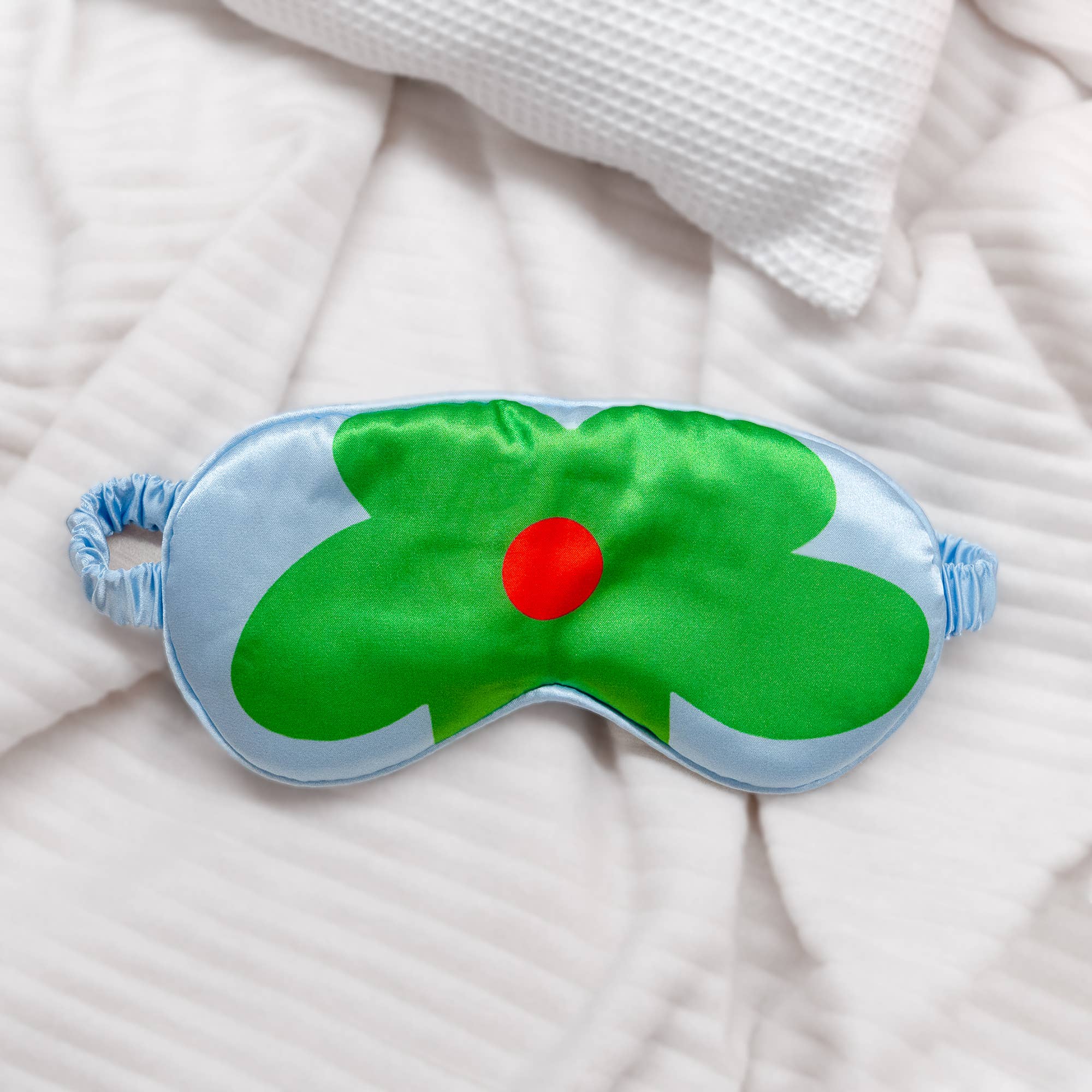 Flower Eye Mask - Green Eye Mask
