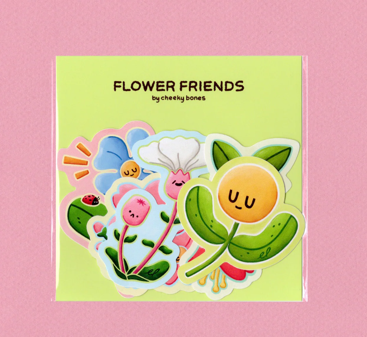 Flower Friends Sticker Pack