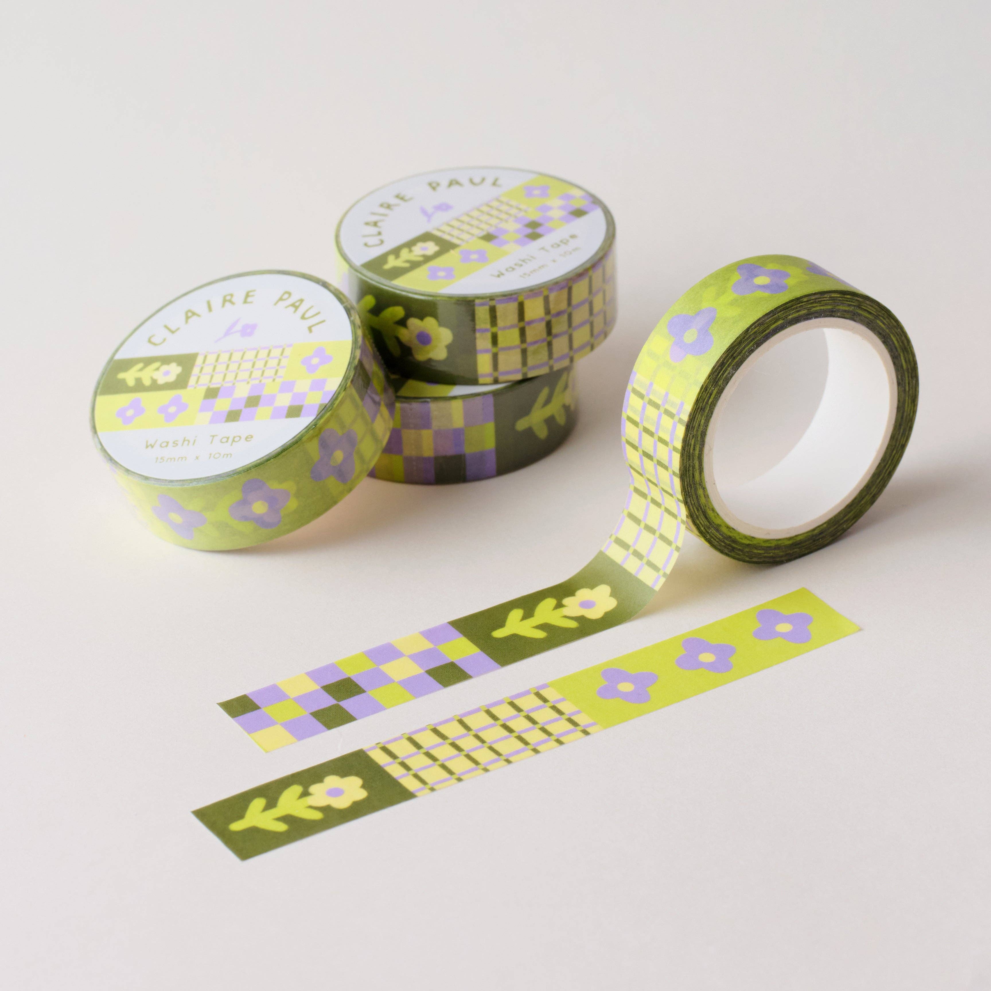 Flower Patch Washi Tape - Image 2