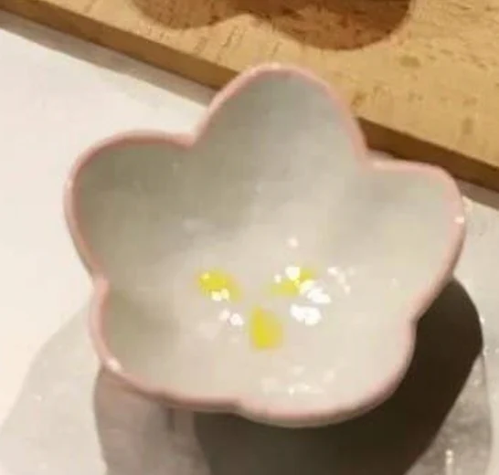 Flower Small Ceramic Dessert Snack Sauce Plate - Image 3
