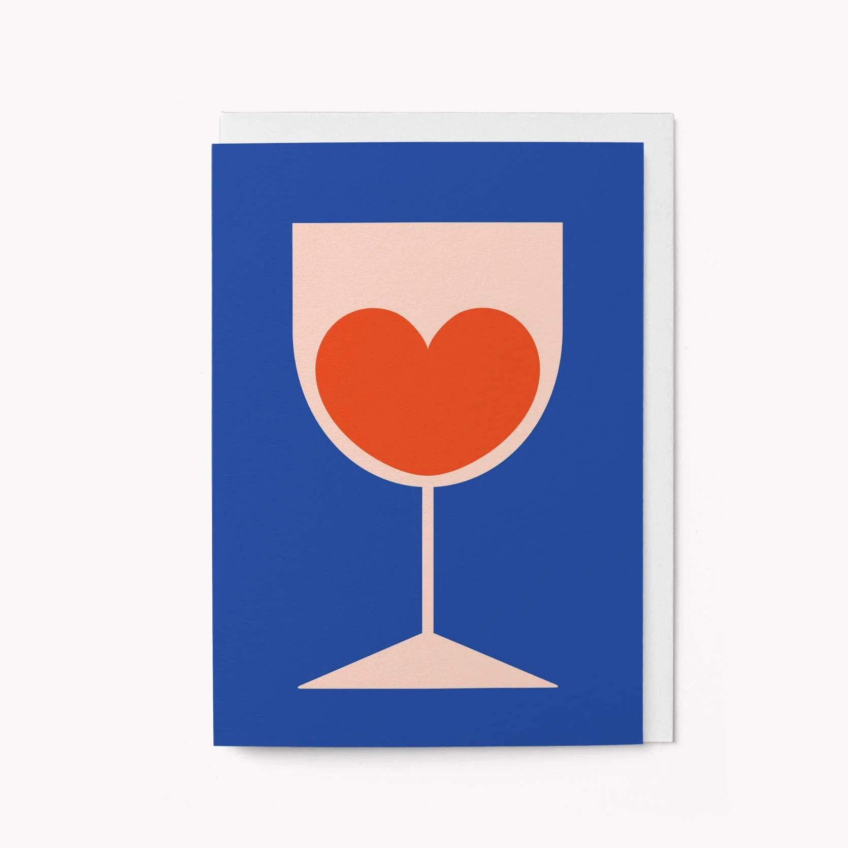 Heart Glass - Greeting Card