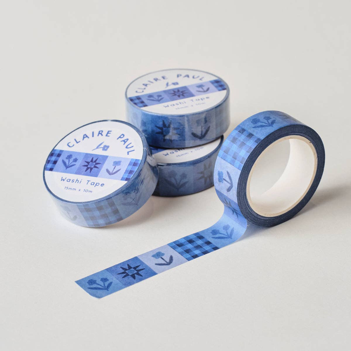 Inky Floral Washi Tape - Image 4