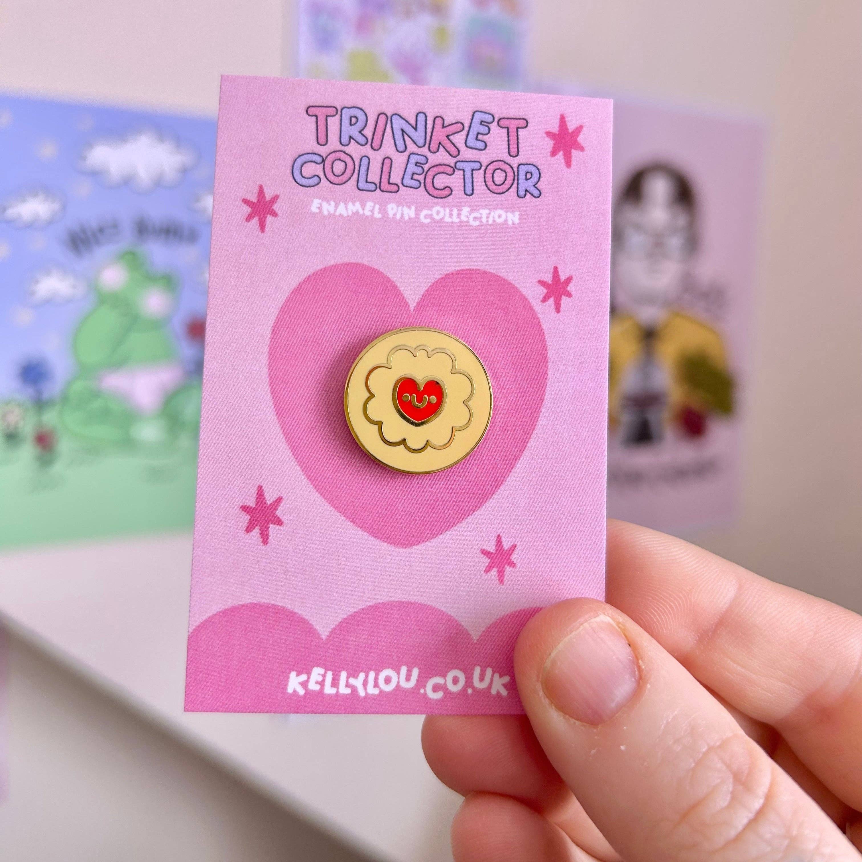Jammie Biscuit - Mini Enamel Pin
