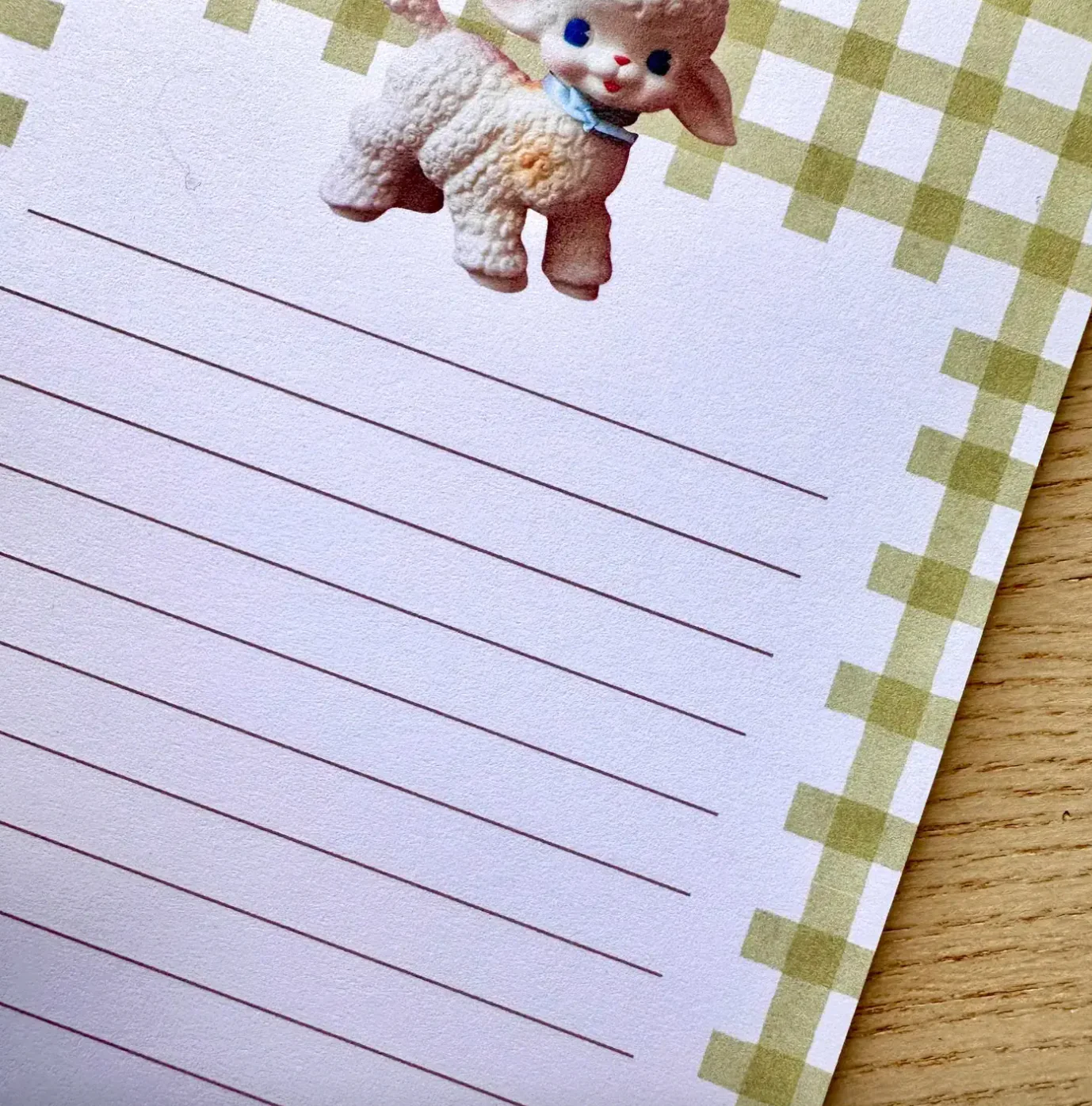 Lamb Memo Pad - Image 2