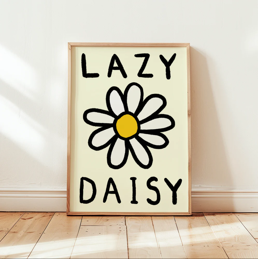 Lazy Daisy Art Print