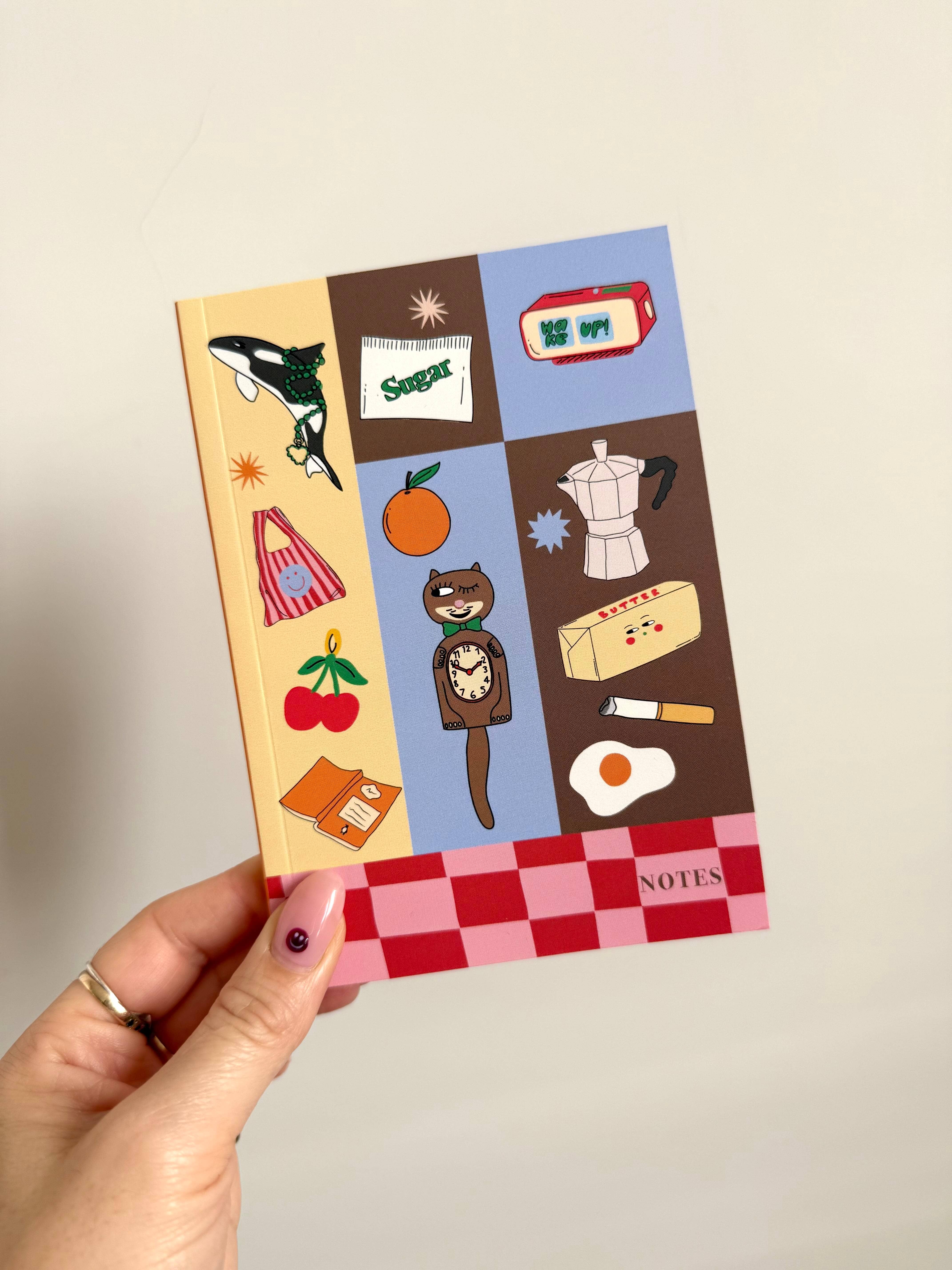 Lined Notebook | Mini A6 Journal for note taking - Image 3