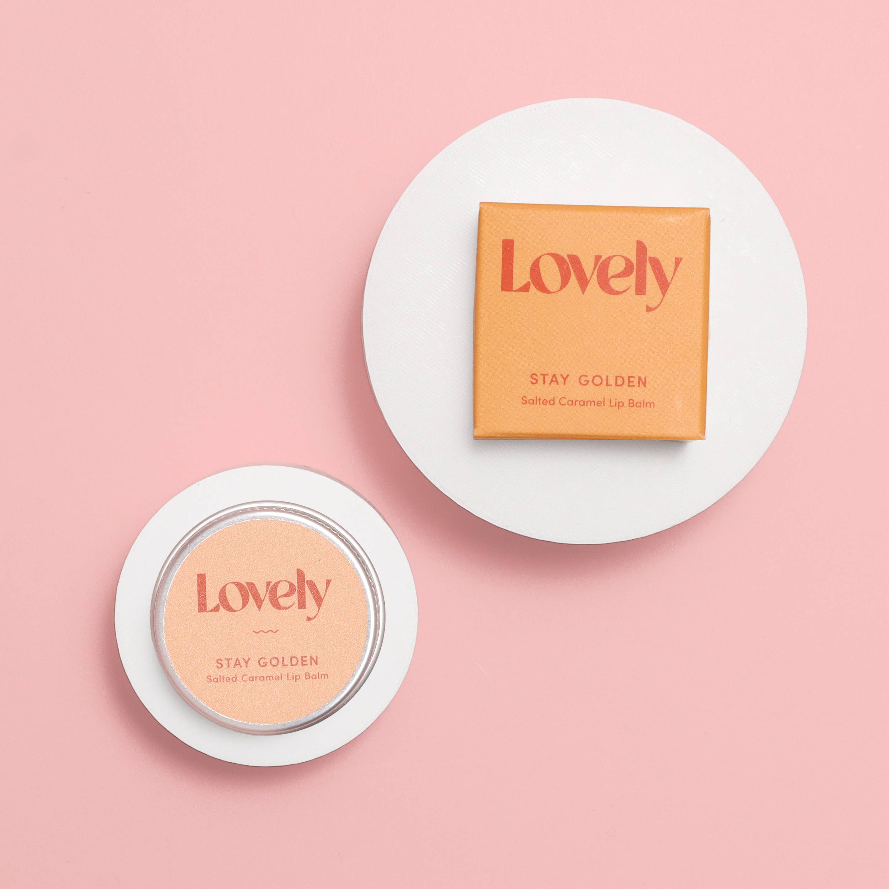 Lip Balm - Stay Golden - Salted Caramel - Image 3