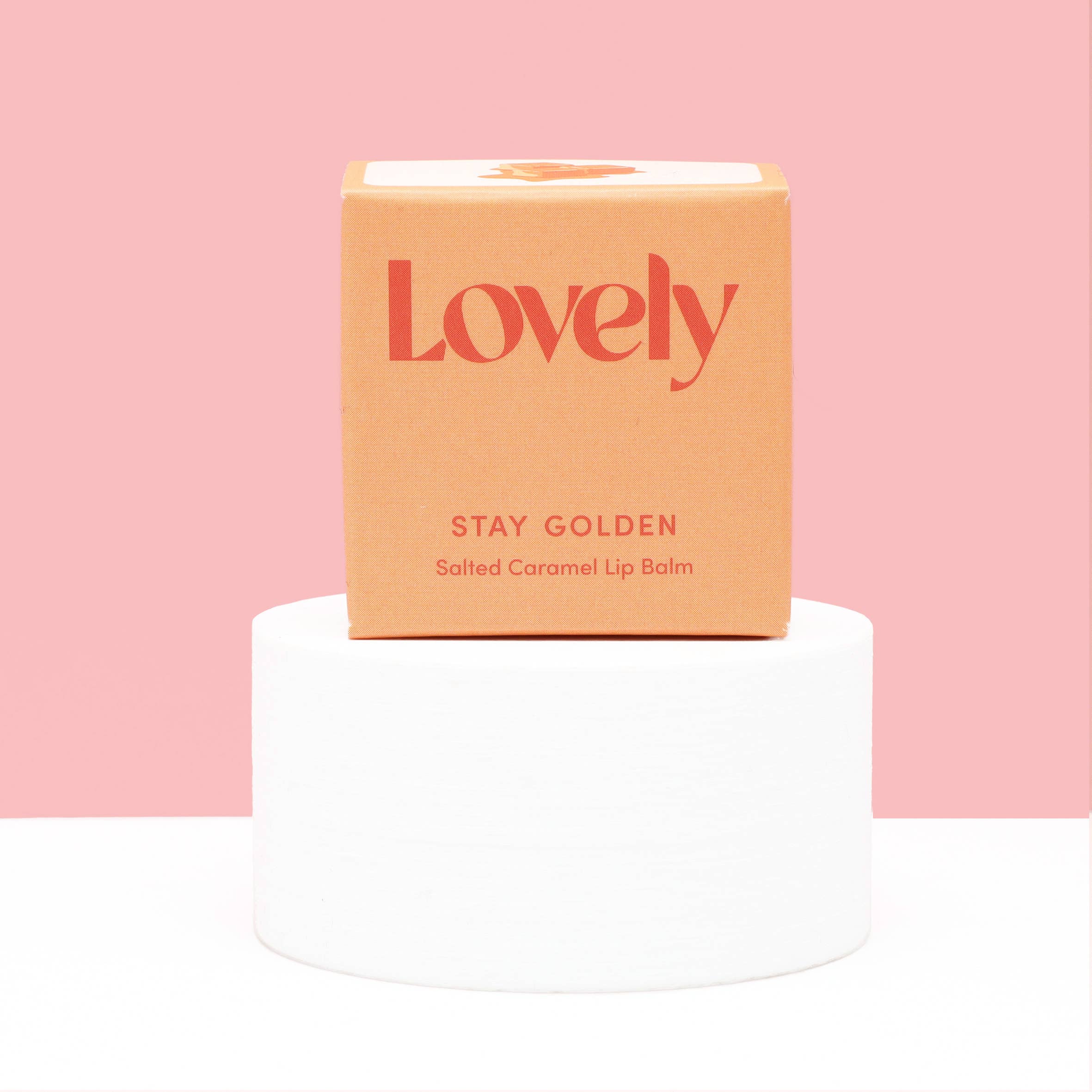 Lip Balm - Stay Golden - Salted Caramel - Image 4