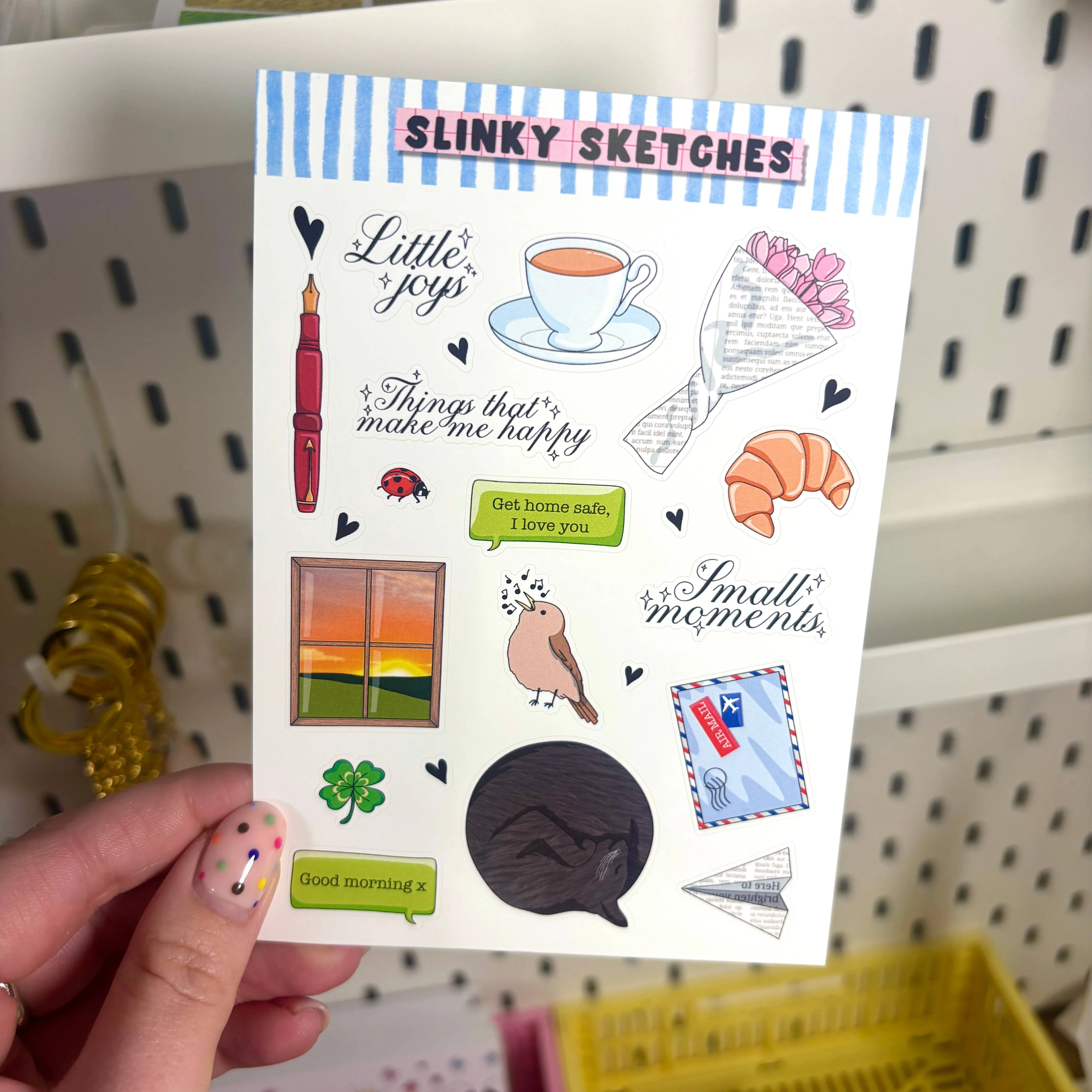 Little Joys A6 Matte Sticker Sheet