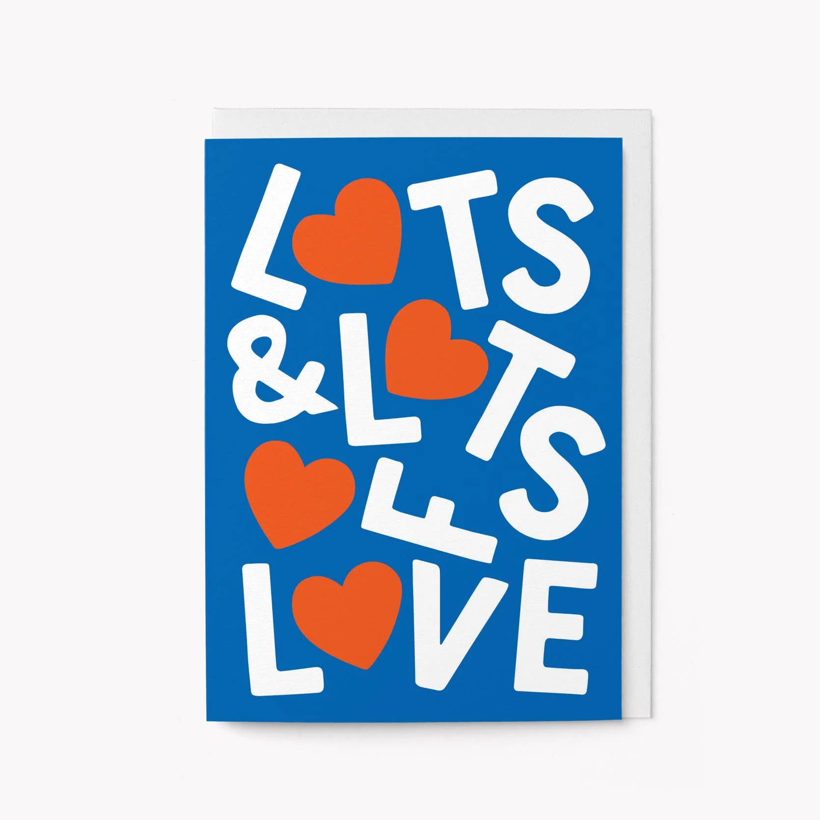 Lots and lots of love - Greeting Card