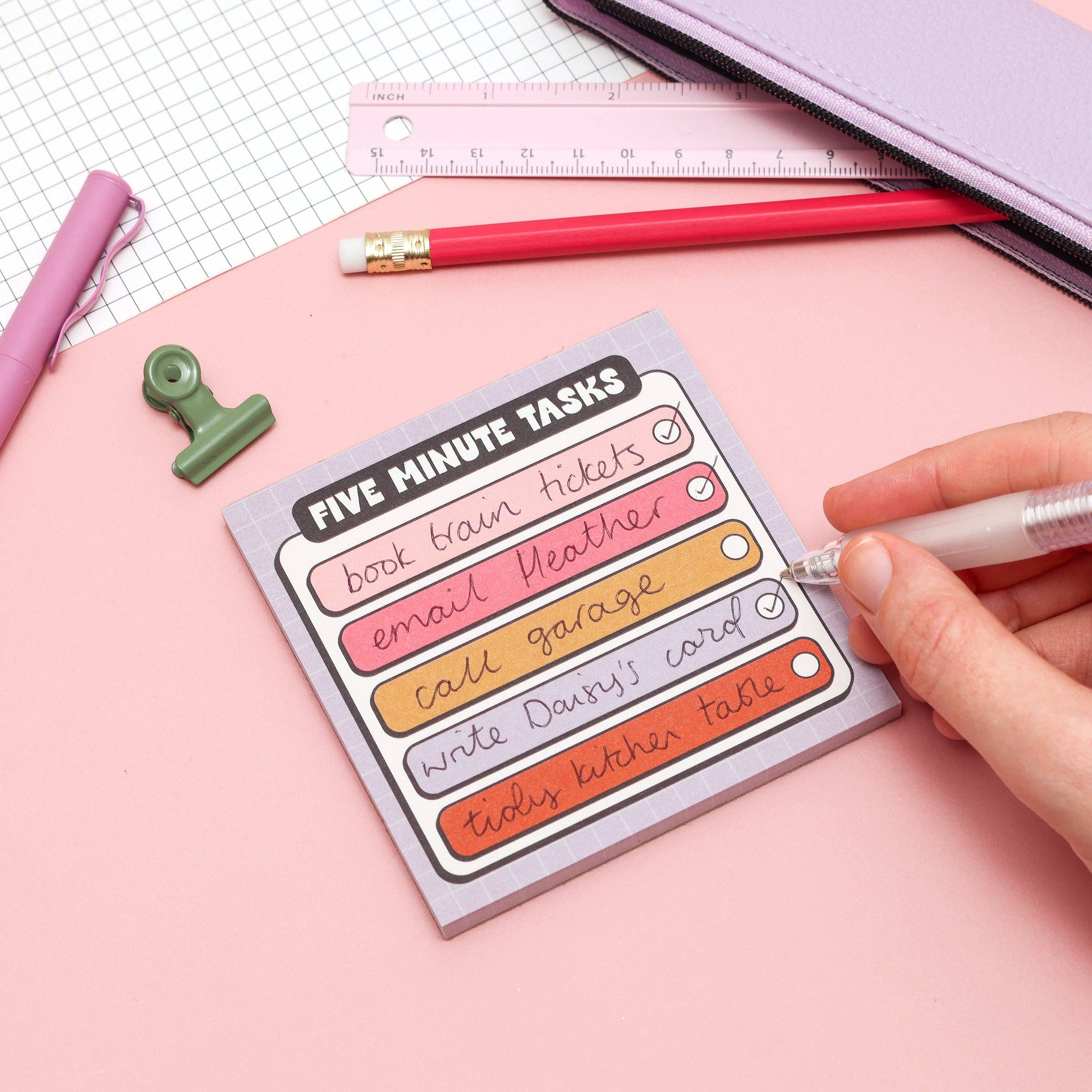 Memo Pad - Five Minute Tasks - Image 3