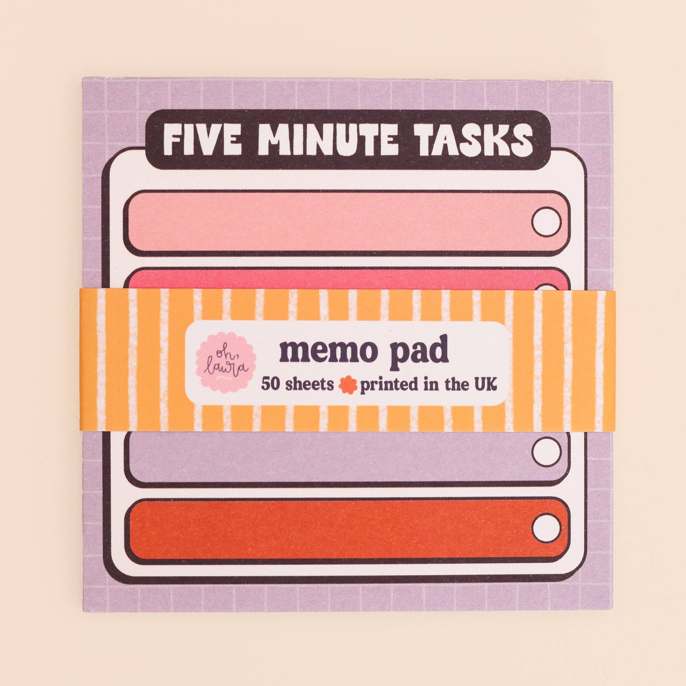Memo Pad - Five Minute Tasks - Image 4