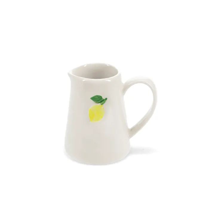 Mini stoneware jug - Lemon