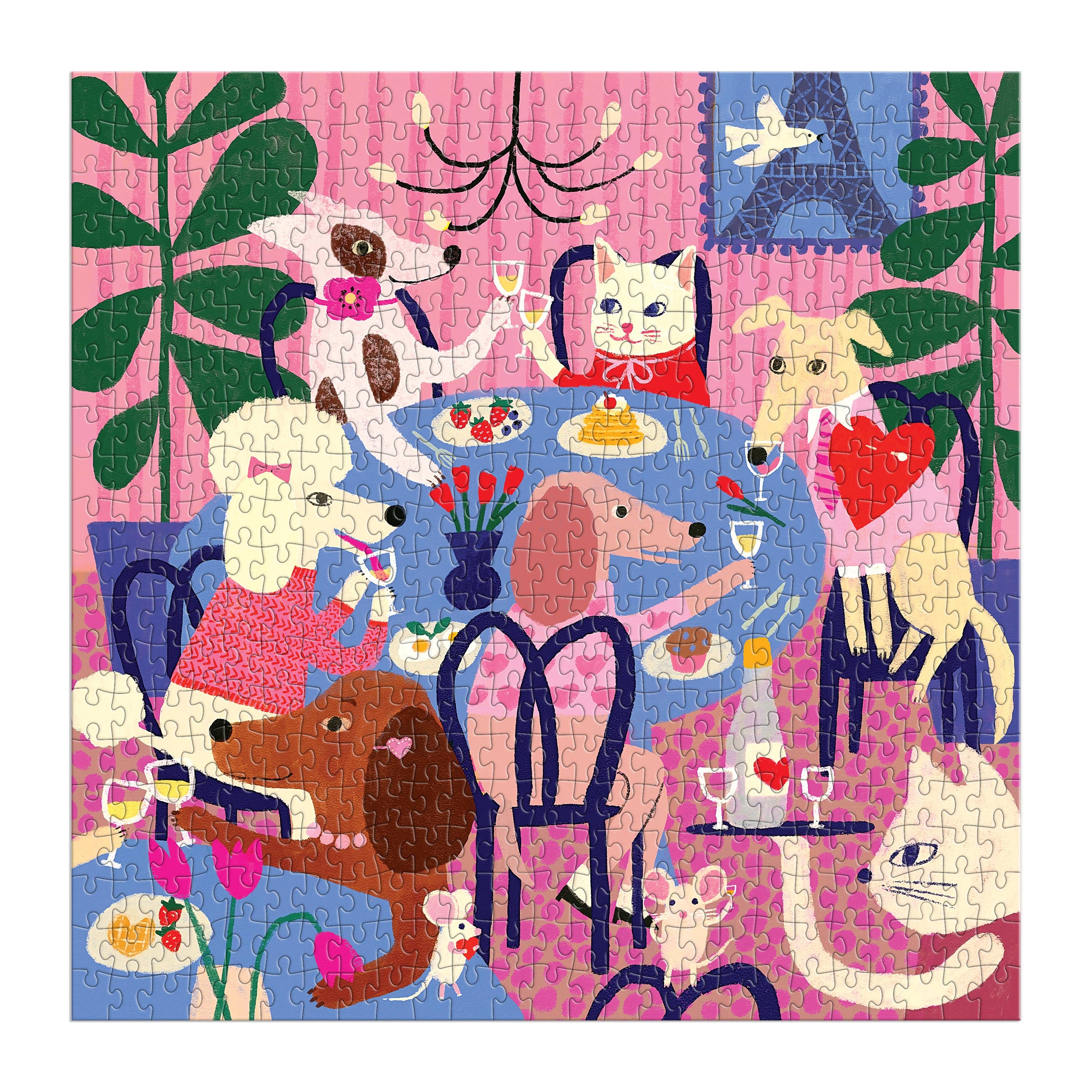 Paws For Love 500 Piece Puzzle - Image 2