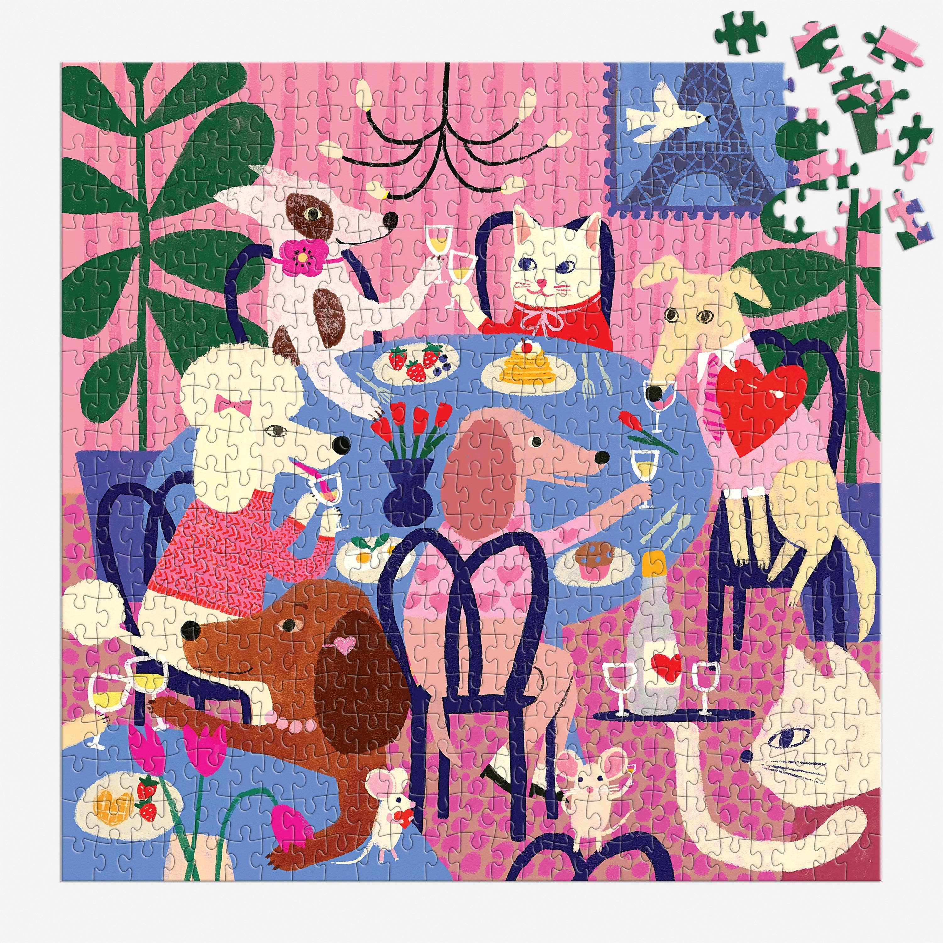 Paws For Love 500 Piece Puzzle - Image 3