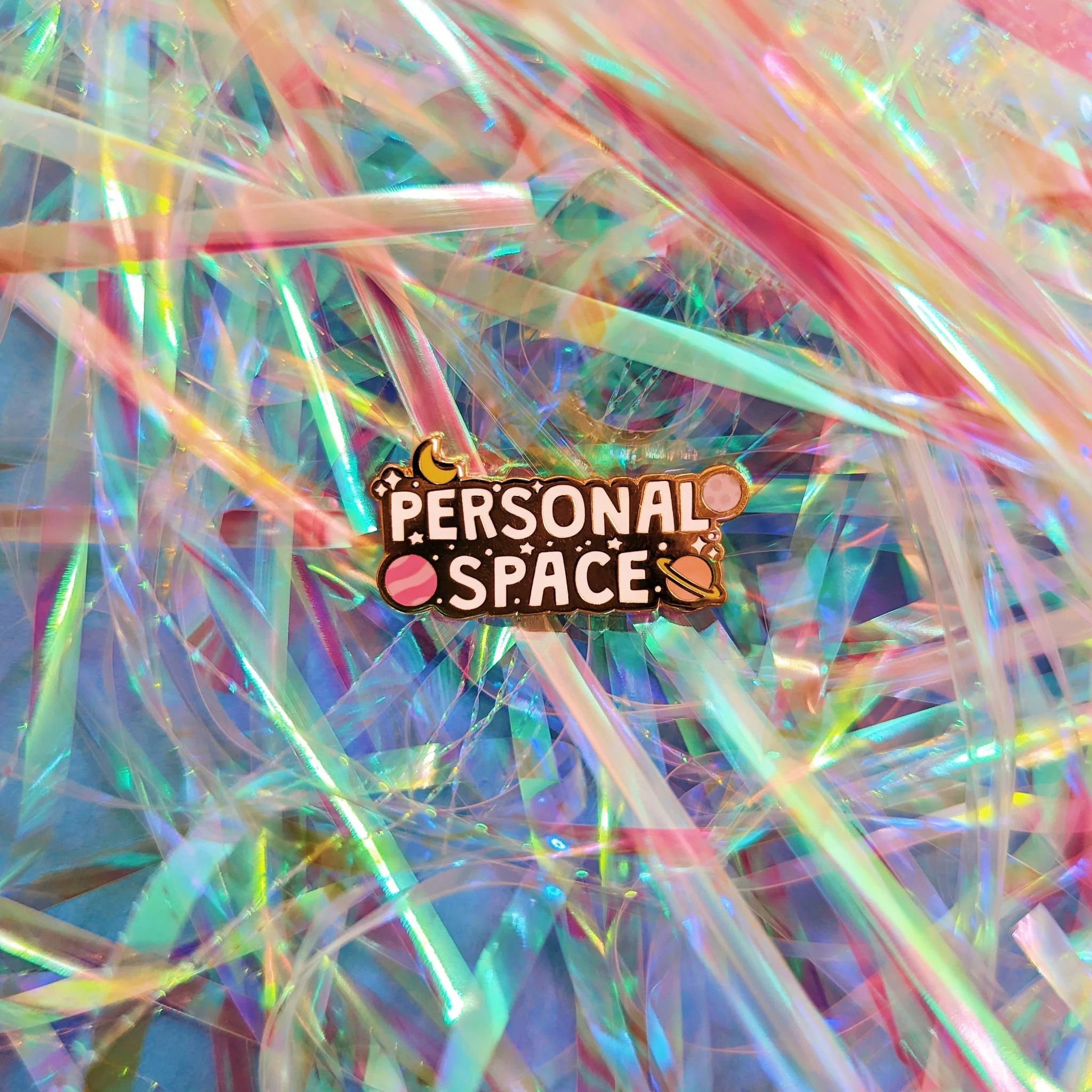 Personal Space Enamel Pin - Image 2