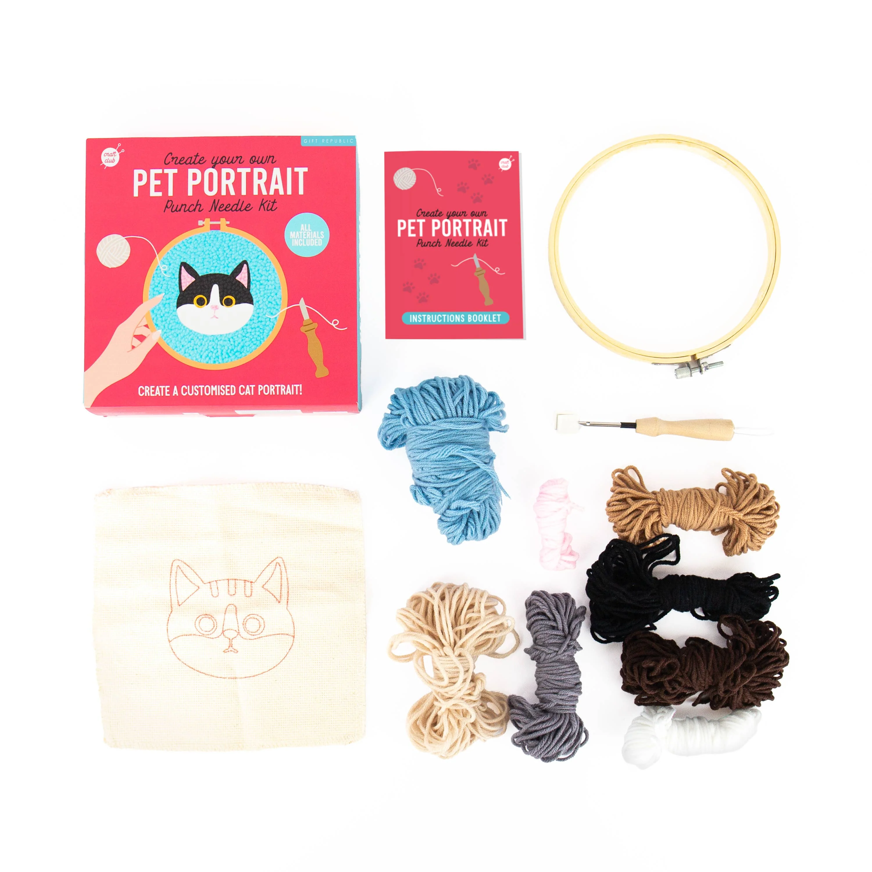 Pet Portraits - Cat Punch Needle - Image 2