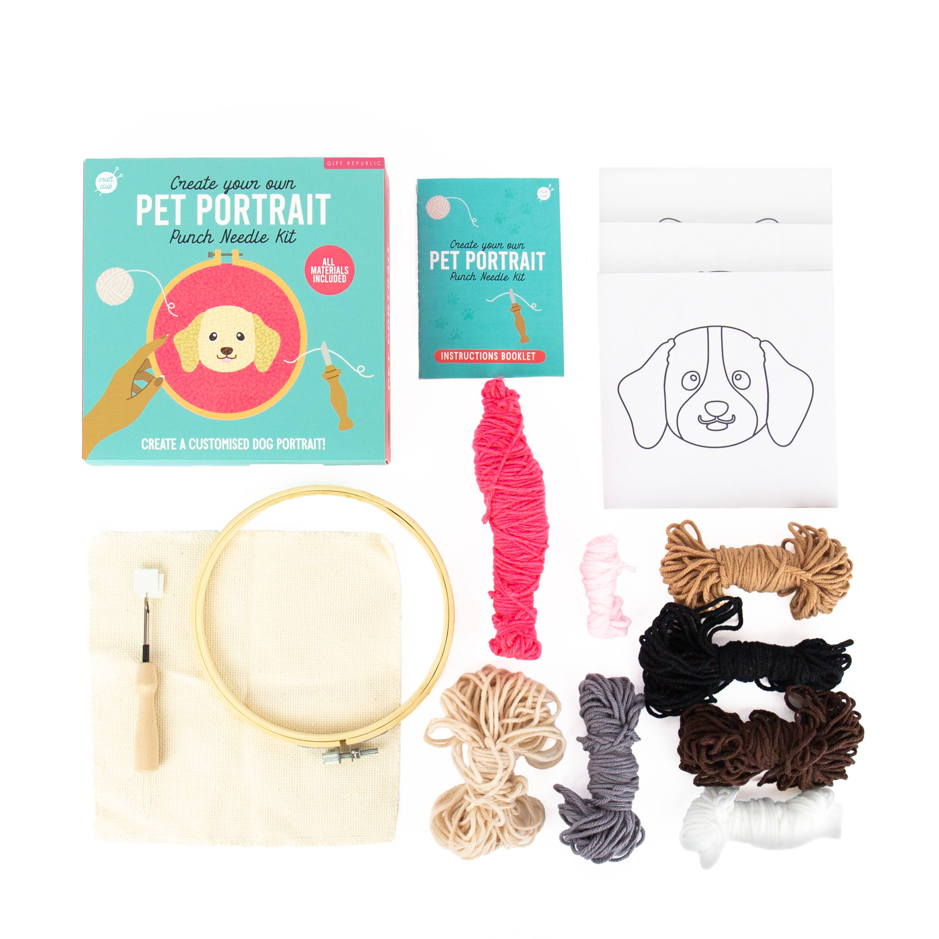 Pet portraits - Dog Punch Needle - Image 3