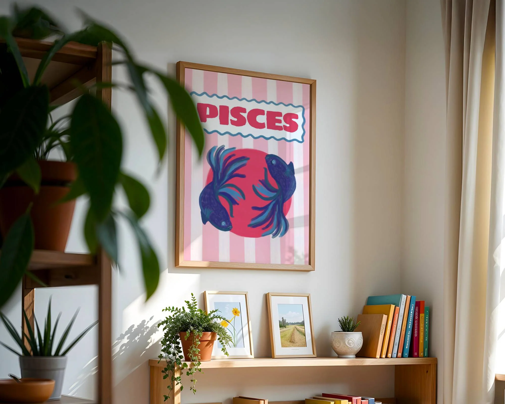 Pisces Art Print - Image 2