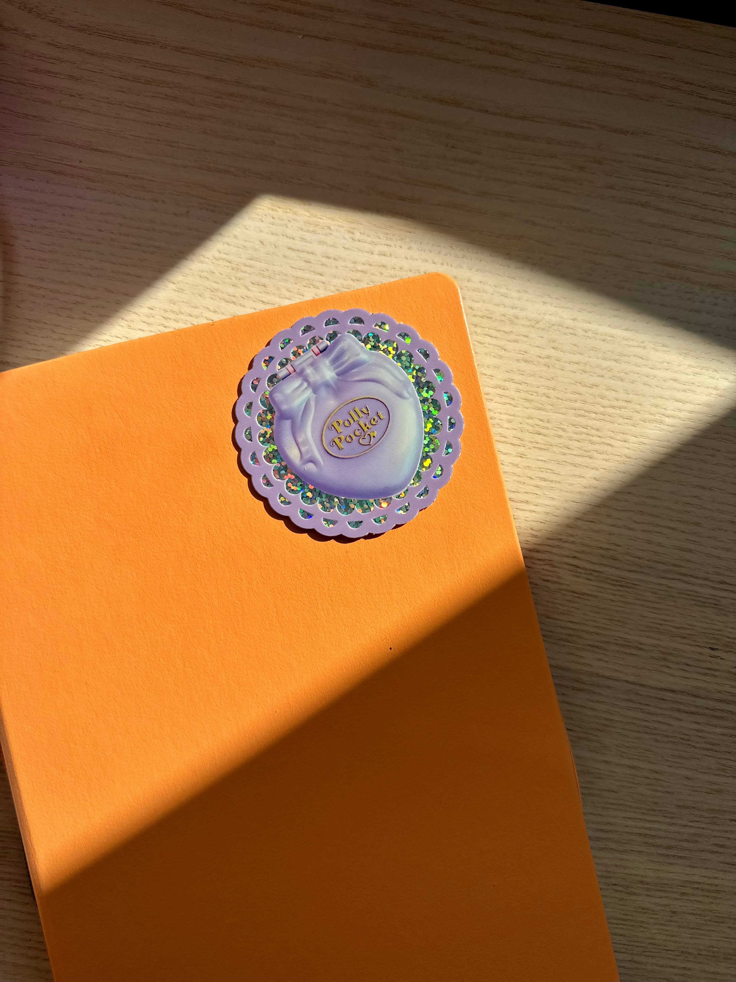 Polly Pocket Glitter Vinyl Sticker - Image 4