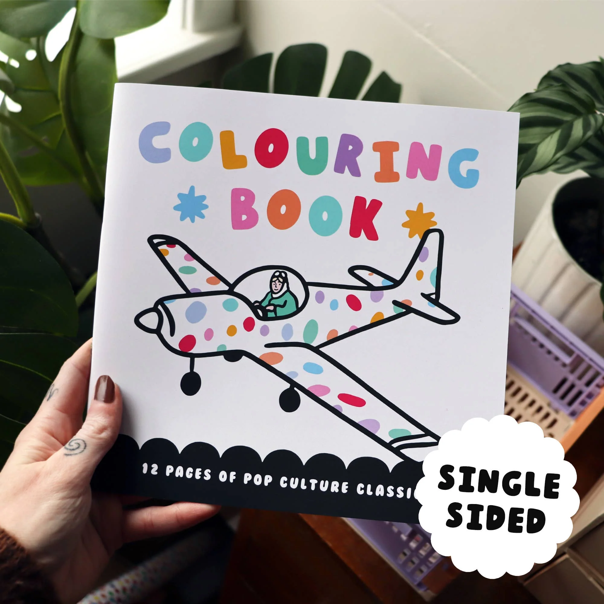 Pop Culture Classic Colouring Book